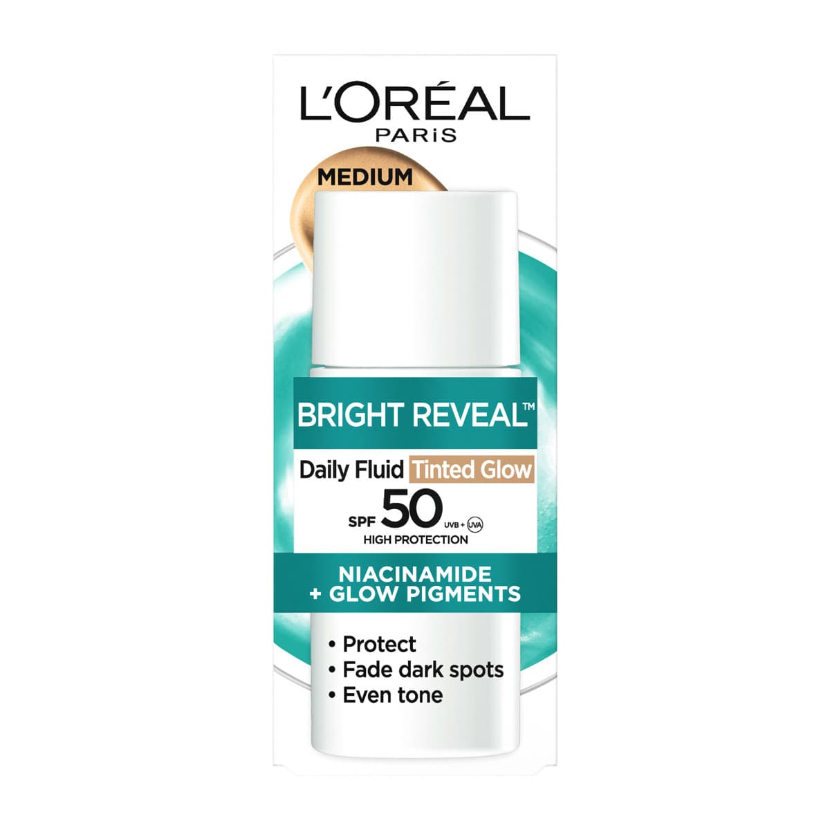 Bright Reveal Κρεμά Προσώπου Με Νιασιναμίδη, Χρώμα & SPF50 Ανοιχτή Απόχρωση 50ml