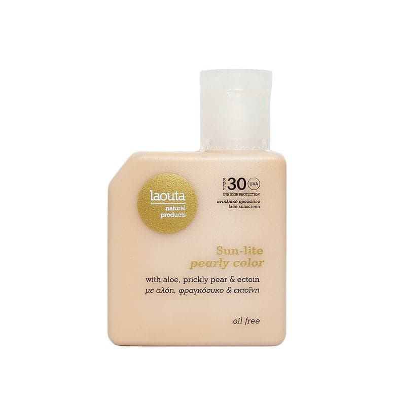 Sun-lite pearly color Αντηλιακό Προσώπου - Oil Free 50ml