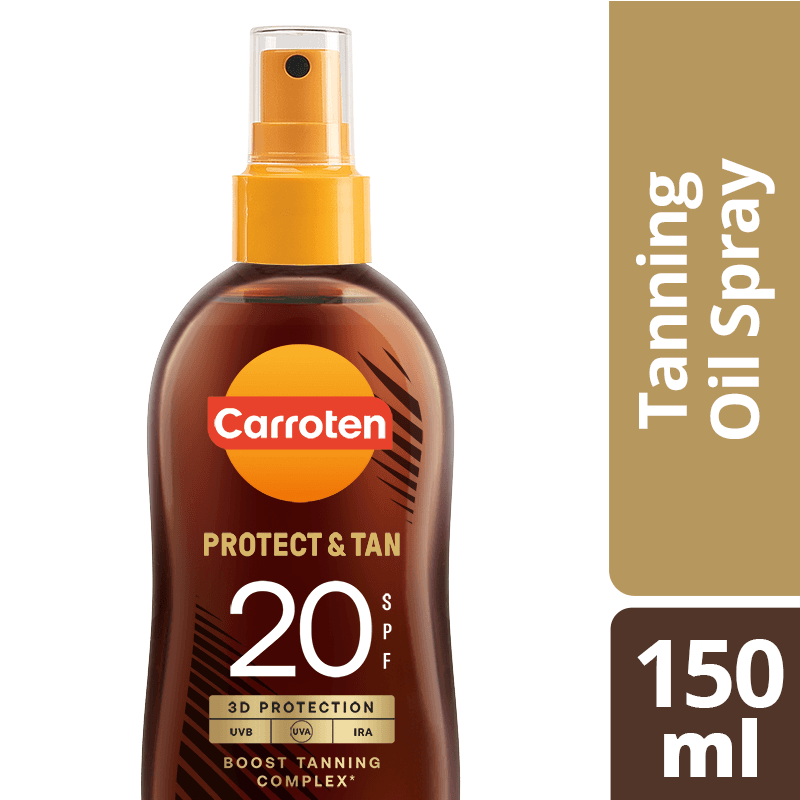 Αντηλιακό Λάδι Μαυρίσματος Protect & Tan Spray Spf20 150ml