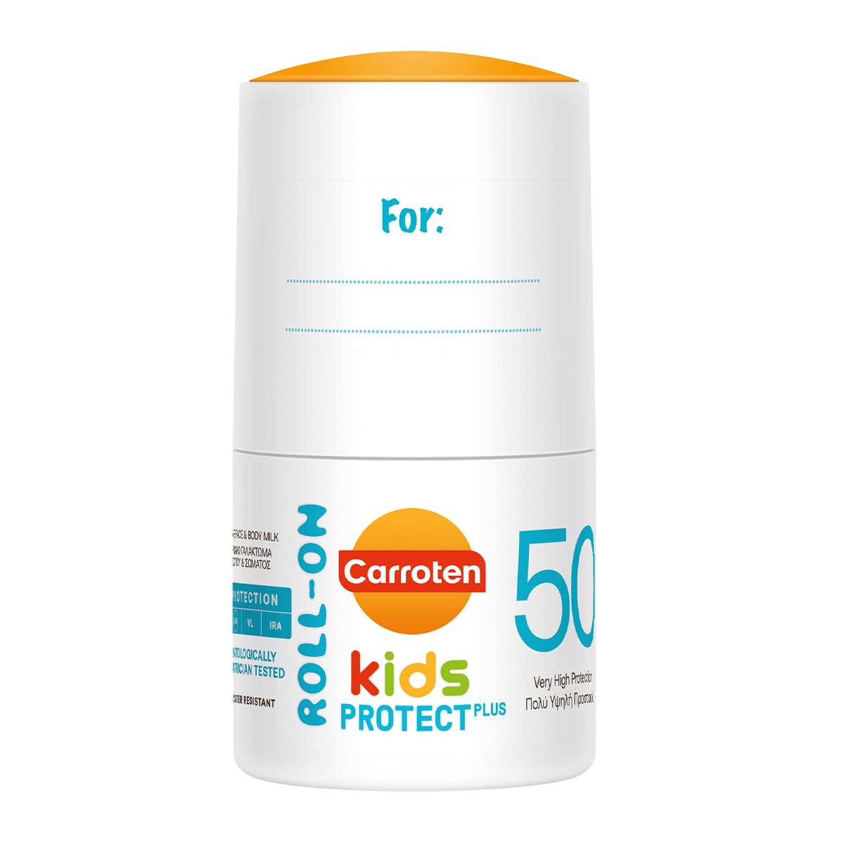 Kids Protect Roll-On Spf50+ Παιδικό Αντηλιακό Γαλάκτωμα Σε Μορφή Roll-On 50ml