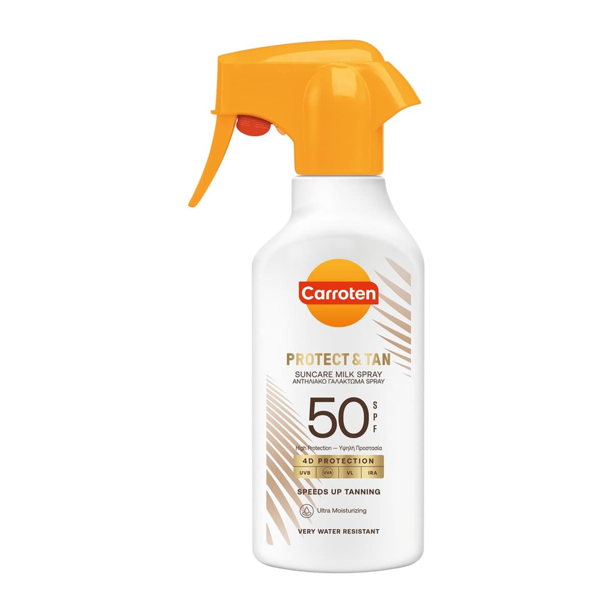 Αντηλιακό Γαλάκτωμα Tan & Protect Trigger Spray SPF50 270ml