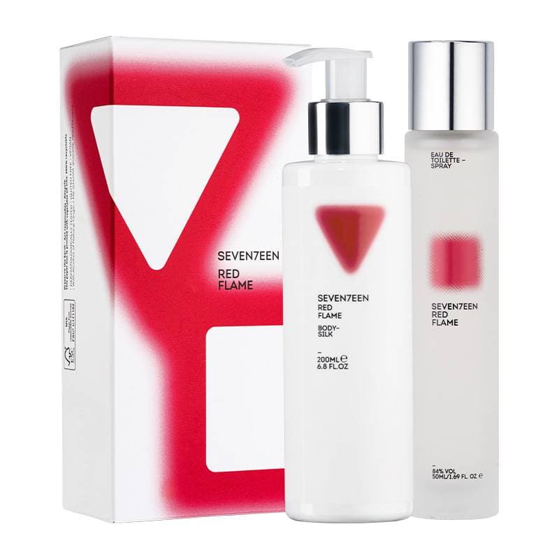 Red Flame Set Body Silk 200ml & Eau De Toilette 50ml