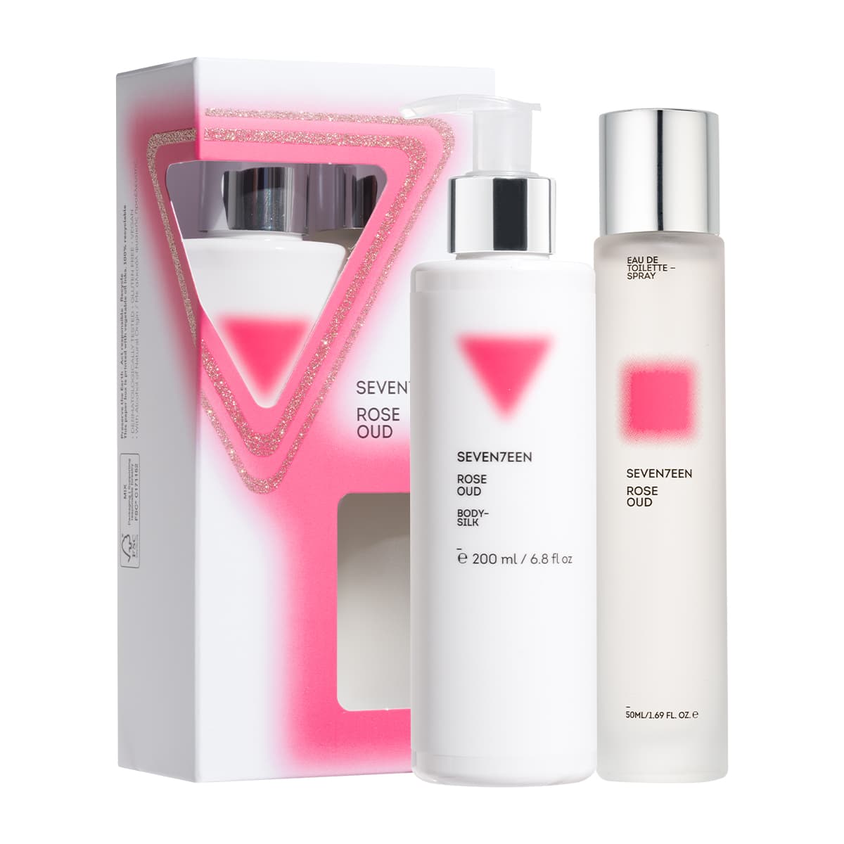 Rose Oud Set Body Silk 200ml & Eau De Toilette 50ml