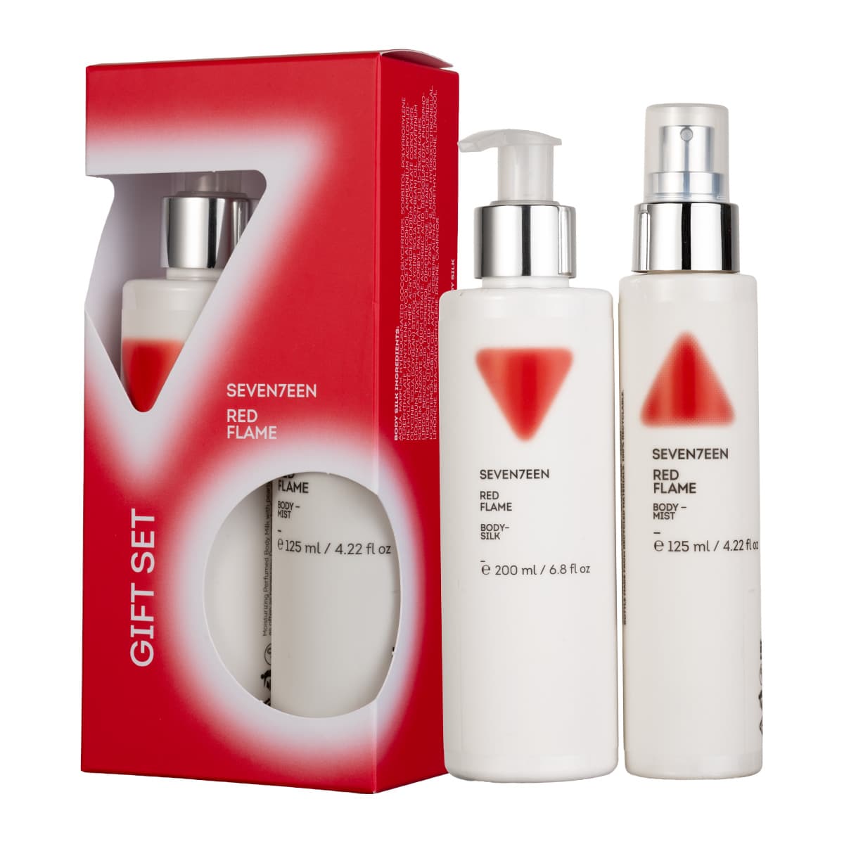 Red Flame Mist 125ml & Silk 200ml