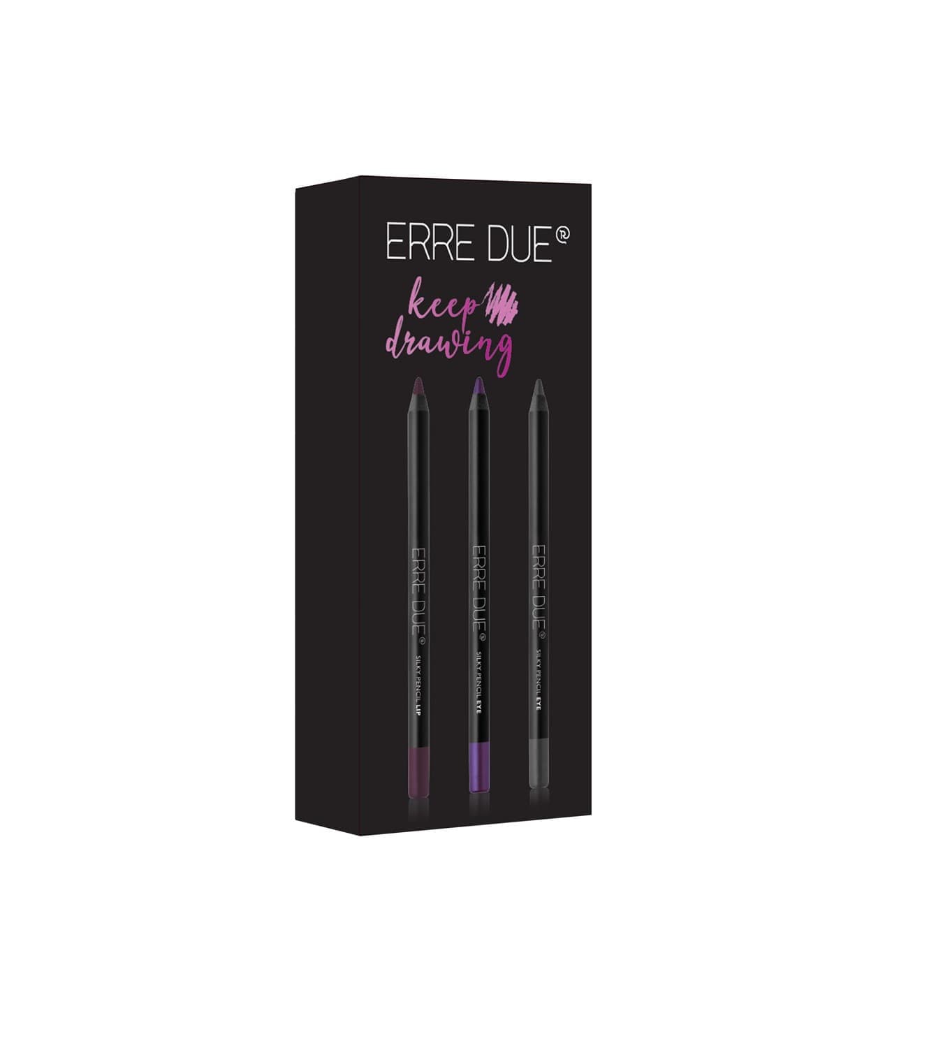 Keep Drawing Set Silky Eye Pencil 86-74 + Silky Lip Pencil 162