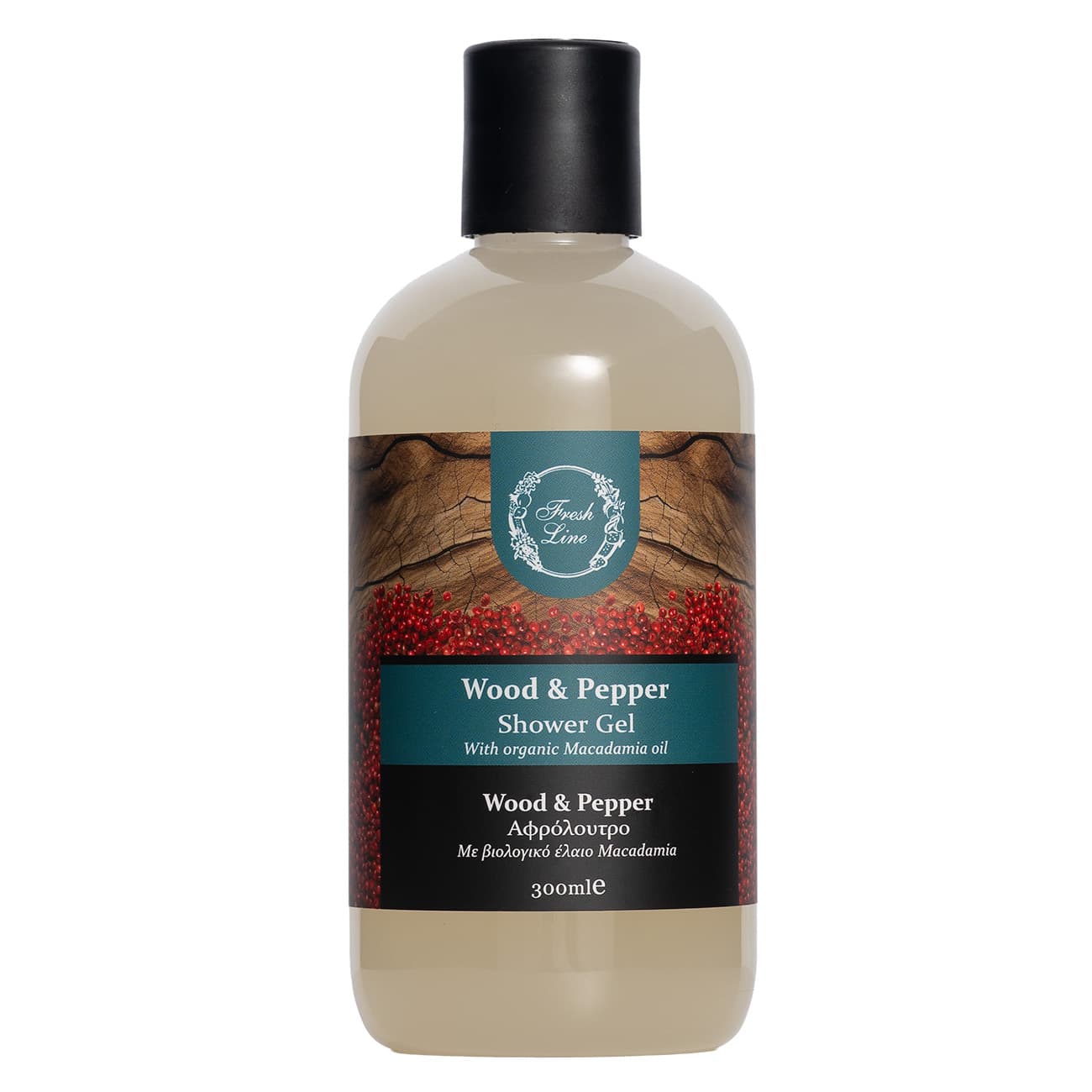 Wood & Pepper Αφρόλουτρο 300ml