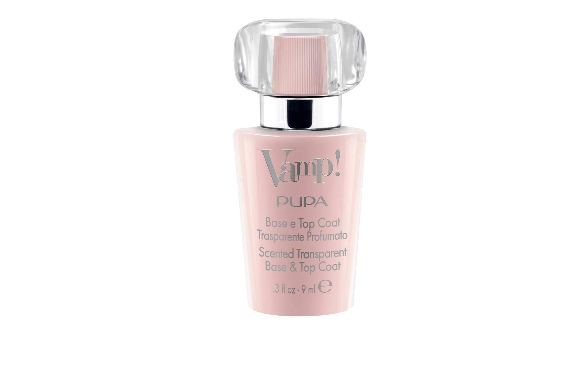 Vamp! Scented Transparent Base & Top Coat
