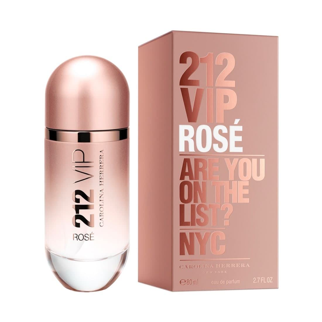 212 VIP Rose Eau De Parfum Spray | 80ml
