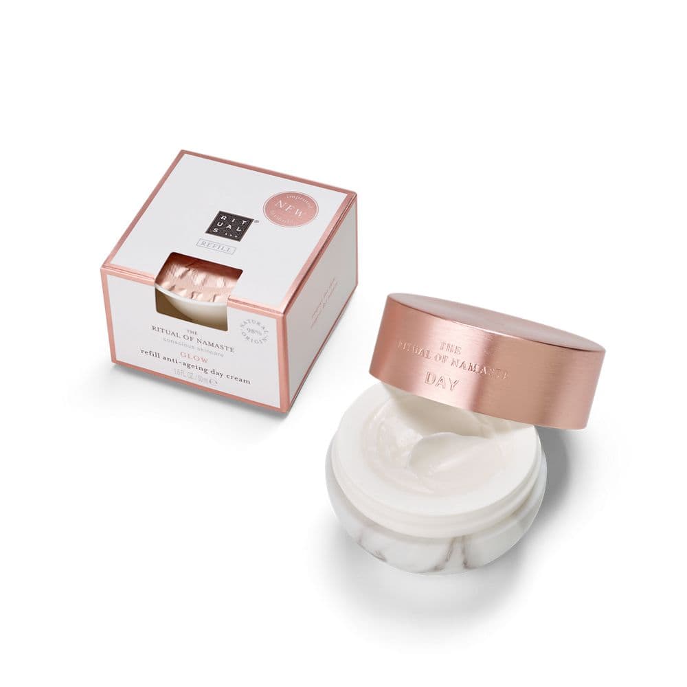 The Ritual of Namaste Glow Anti-Ageing Day Cream Refill 50ml