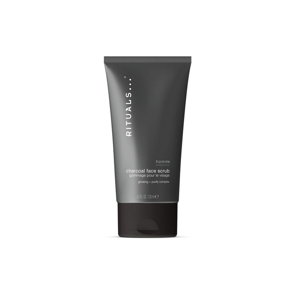 Homme Charcoal Face Scrub 125ml
