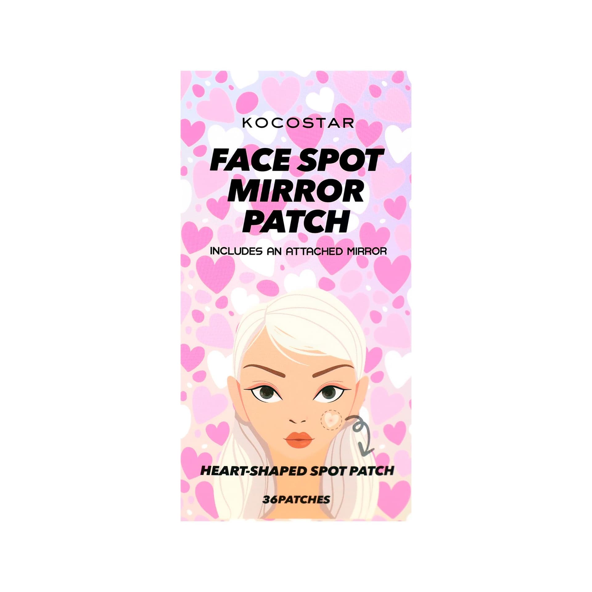 Face Spot Mirror Patch Διάφανα Επιθέματα για τις Ατέλειες του Προσώπου