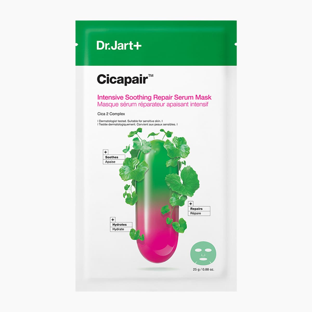 Cicapair Intesive Soothing Repair Serum Mask 25gr