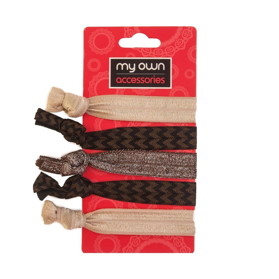 Σετ με 5 λαστιχάκια μαλλιών.