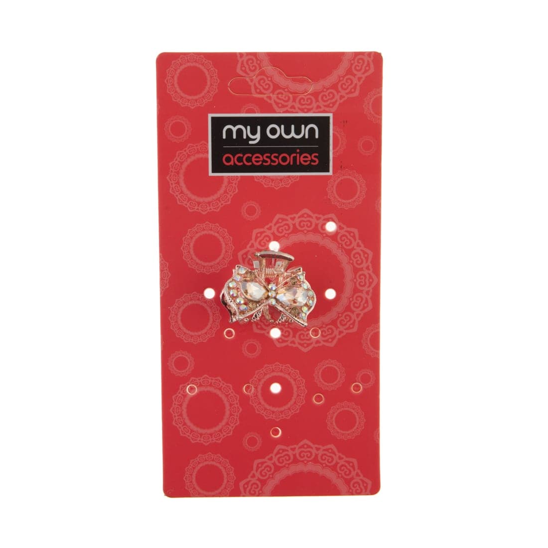 Μεταλλικό Κλάμερ Μαλλιών με Στρας