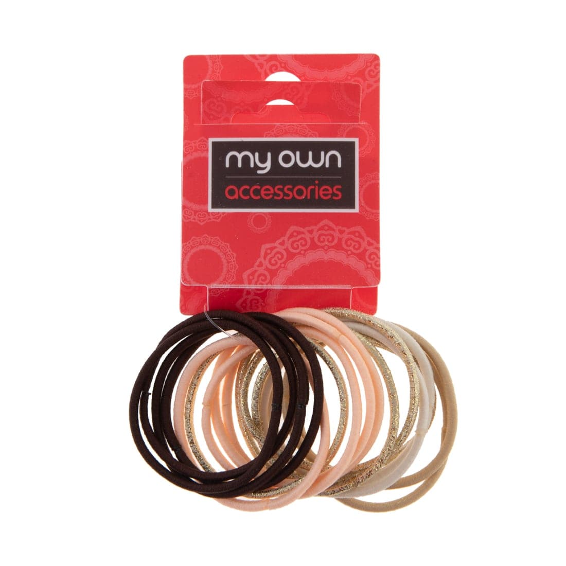Λεπτά Λαστιχάκια Μαλλιών σε Αποχρώσεις του Καφέ