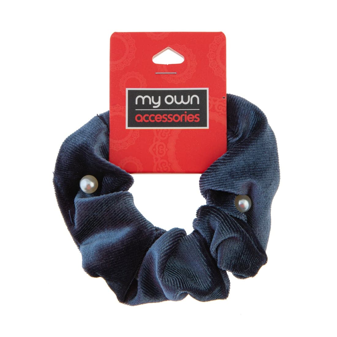 Βελουτέ Scrunchie με Πέρλες