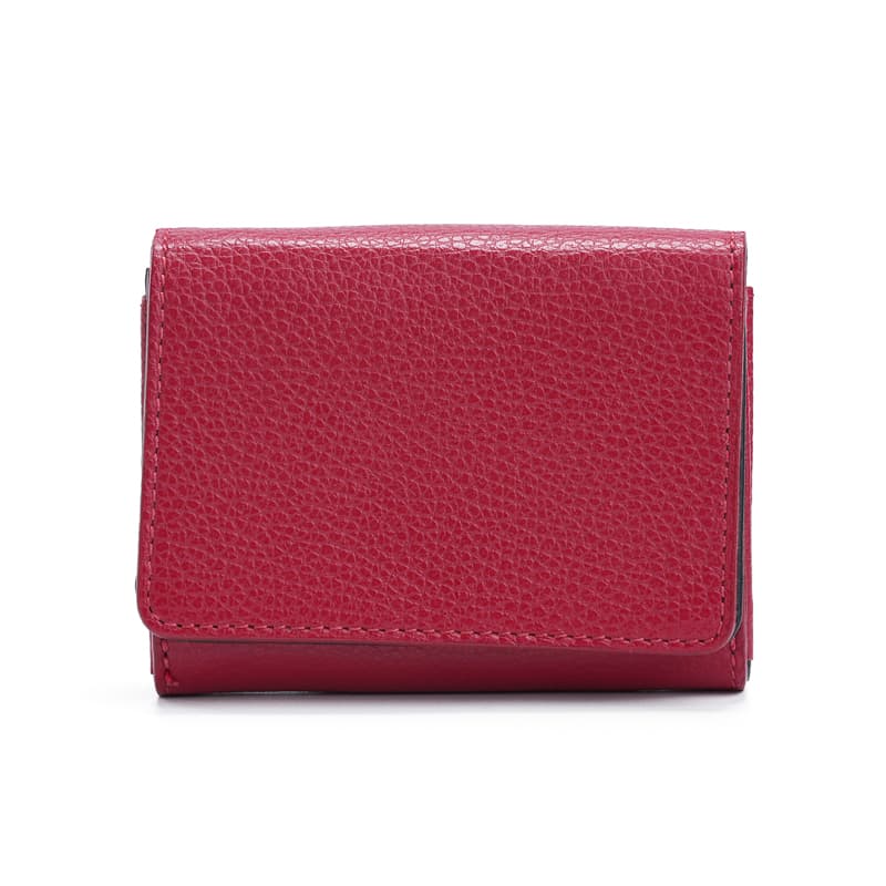 Δερμάτινο Μικρό Πορτοφόλι - Κόκκινο