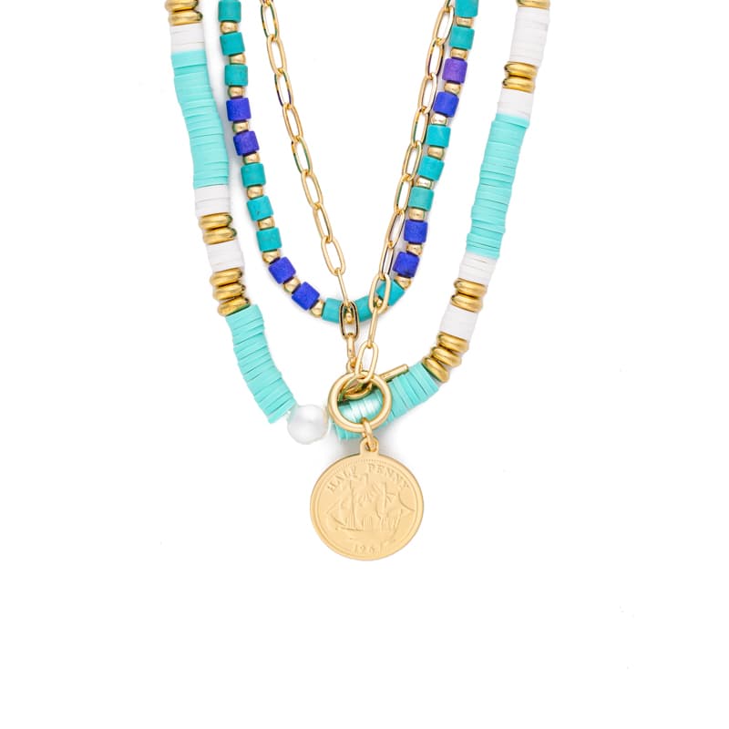 Σετ με 3 κολιέ