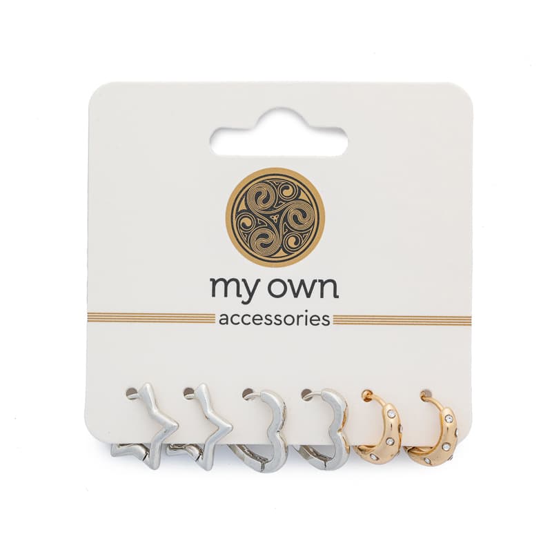 Σετ Μίνι Κρίκοι σε Διάφορα Σχέδια