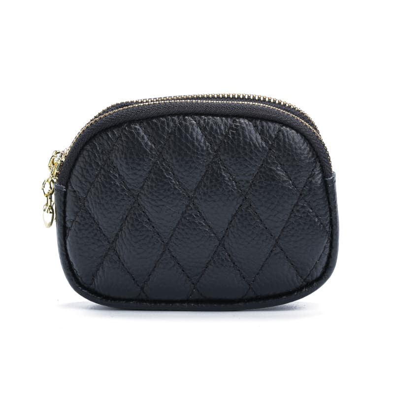 Δερμάτινο Μίνι Πορτοφόλι - Camel