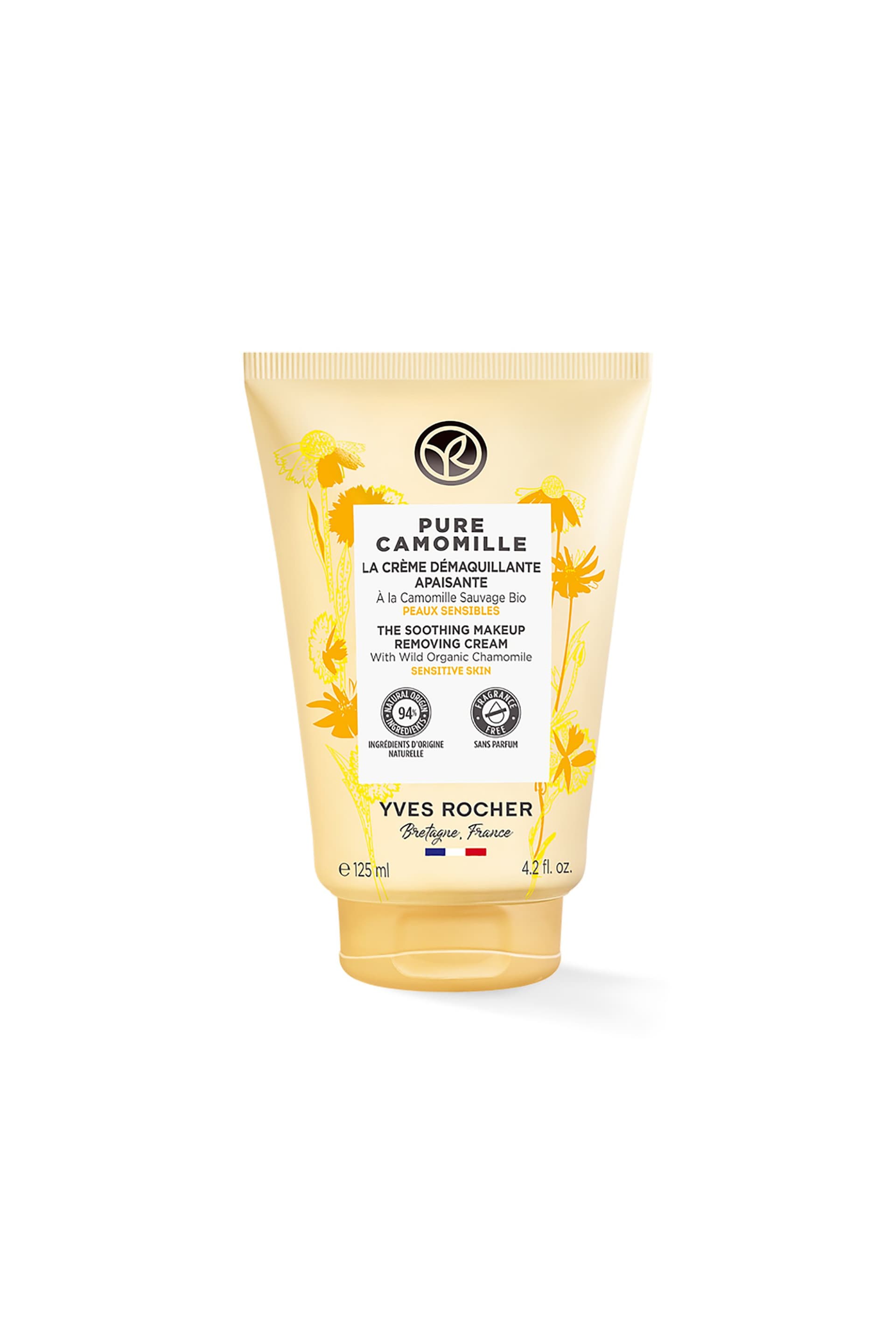 Yves Rocher Pure Camomille Soothing Makeup Removing Cream 125 ml