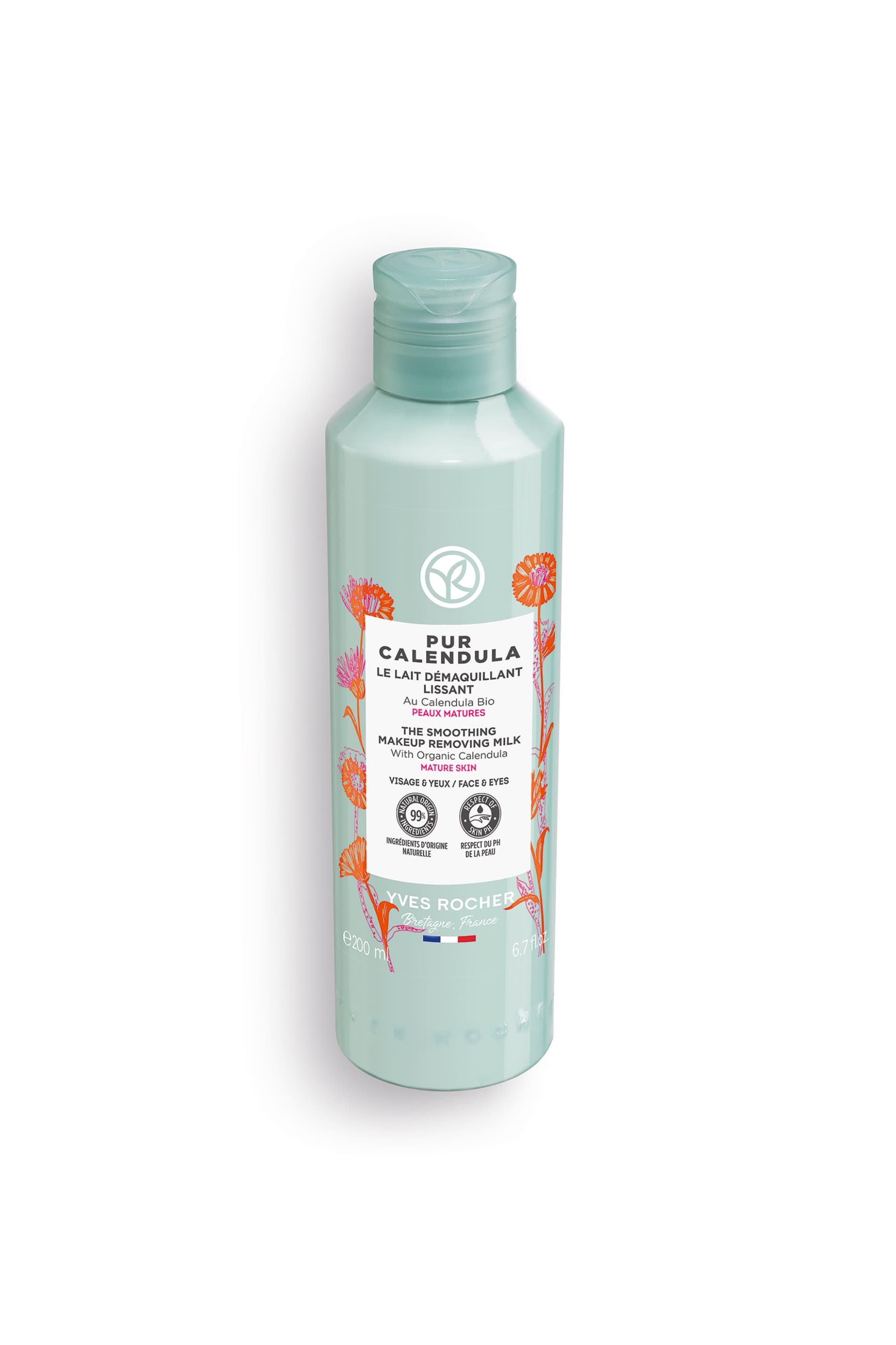 Yves Rocher Pure Calendula Smoothing Makeup Remover 200 ml