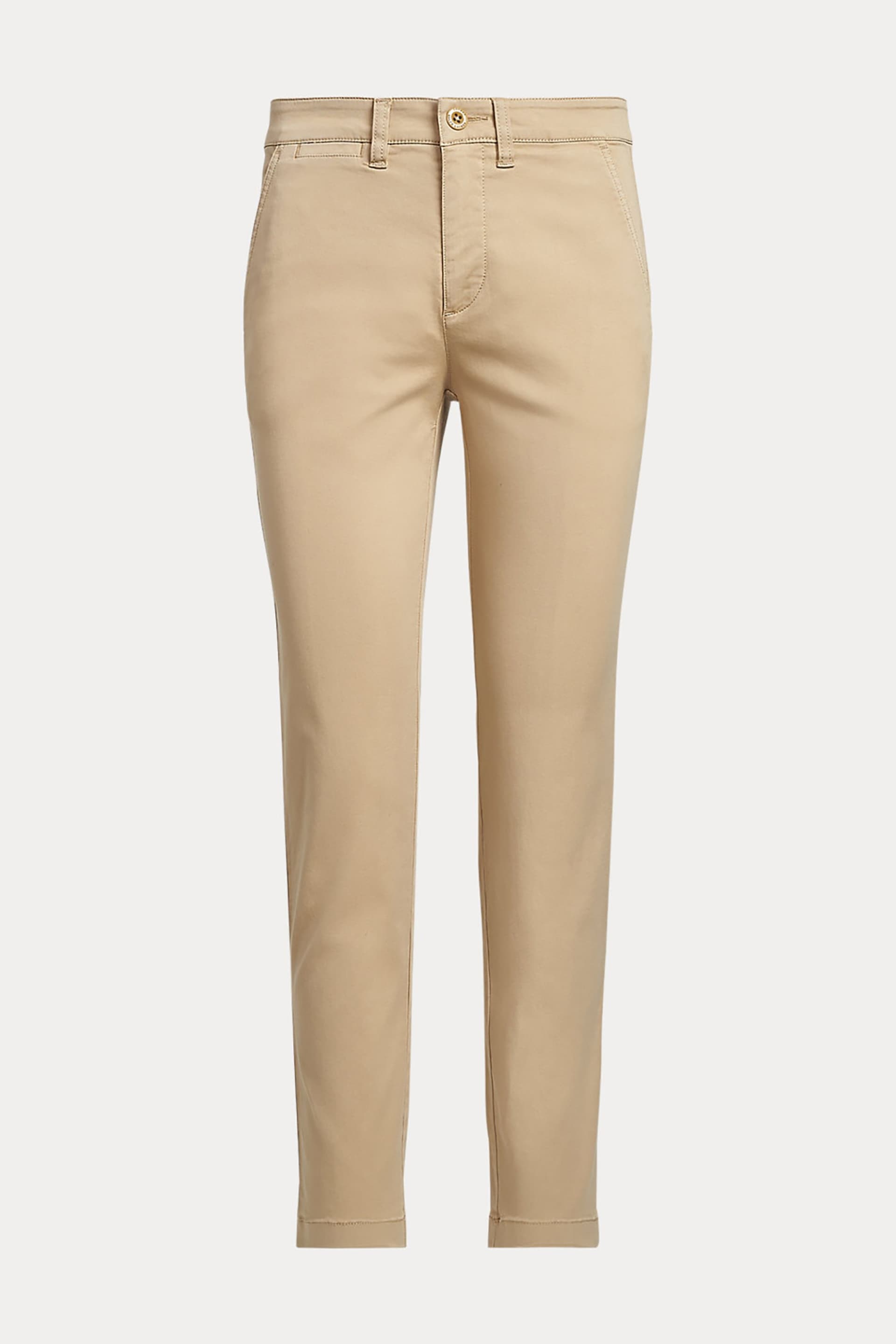Lauren Ralph Lauren γυναικείο chino παντελόνι cropped μονόχρωμο | 40