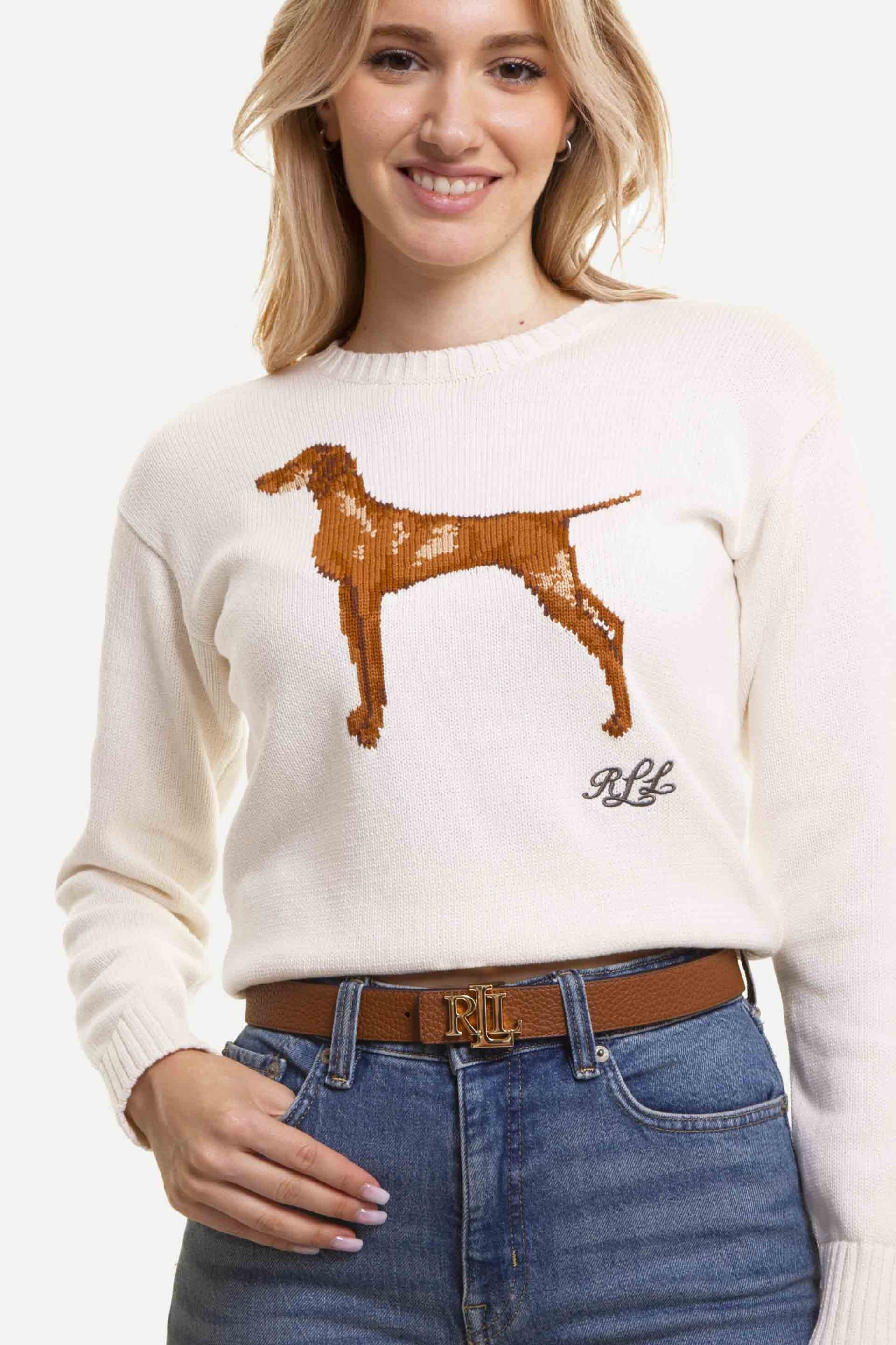 Lauren Ralph Lauren γυναικεία ζώνη διπλής όψης με αγκράφα το μονόγραμμα