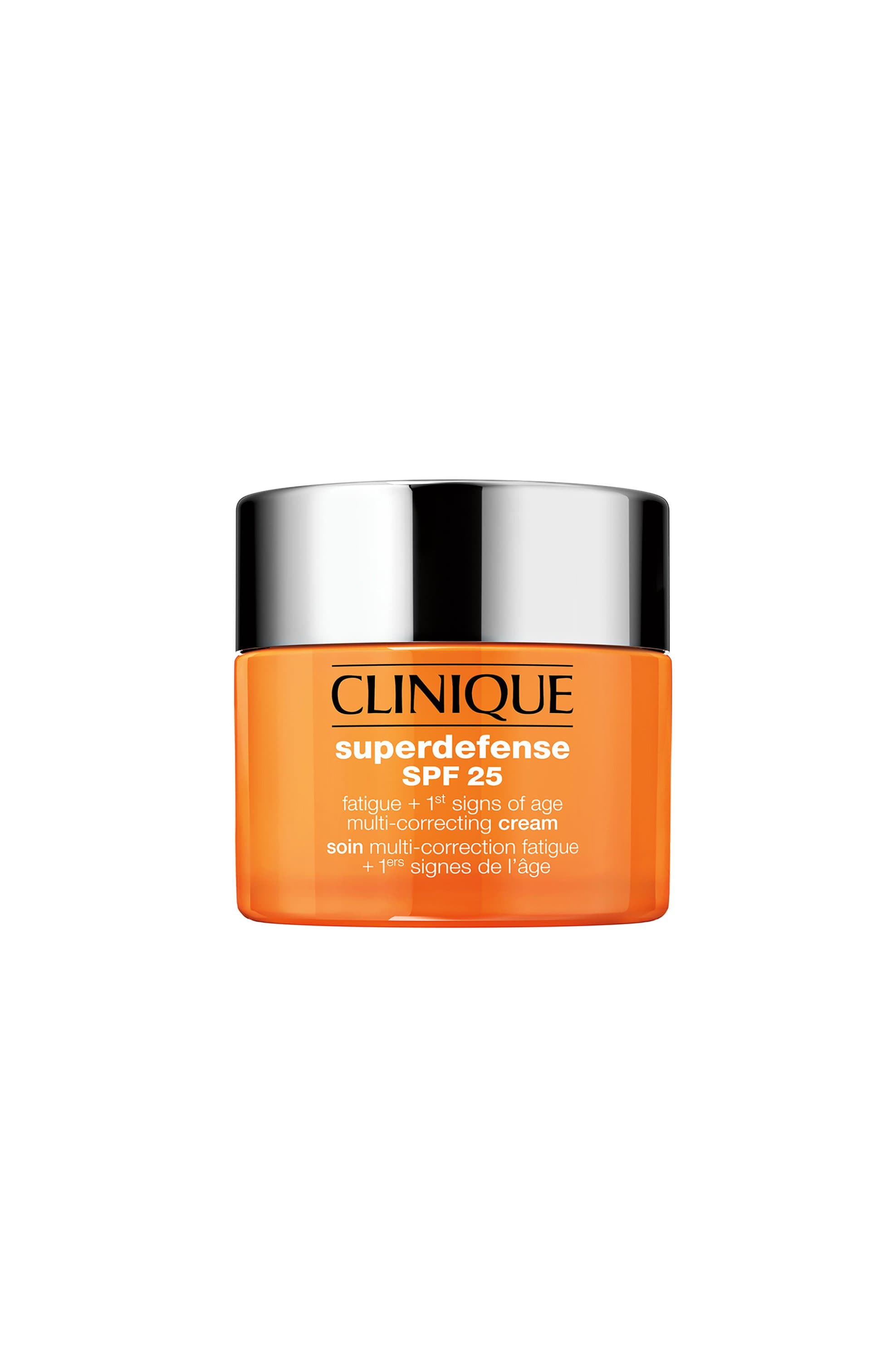 Clinique Superdefense™ SPF 25 Fatigue + 1st Signs Of Age Multi-Correcting Cream for Oilier Skin | 30ml