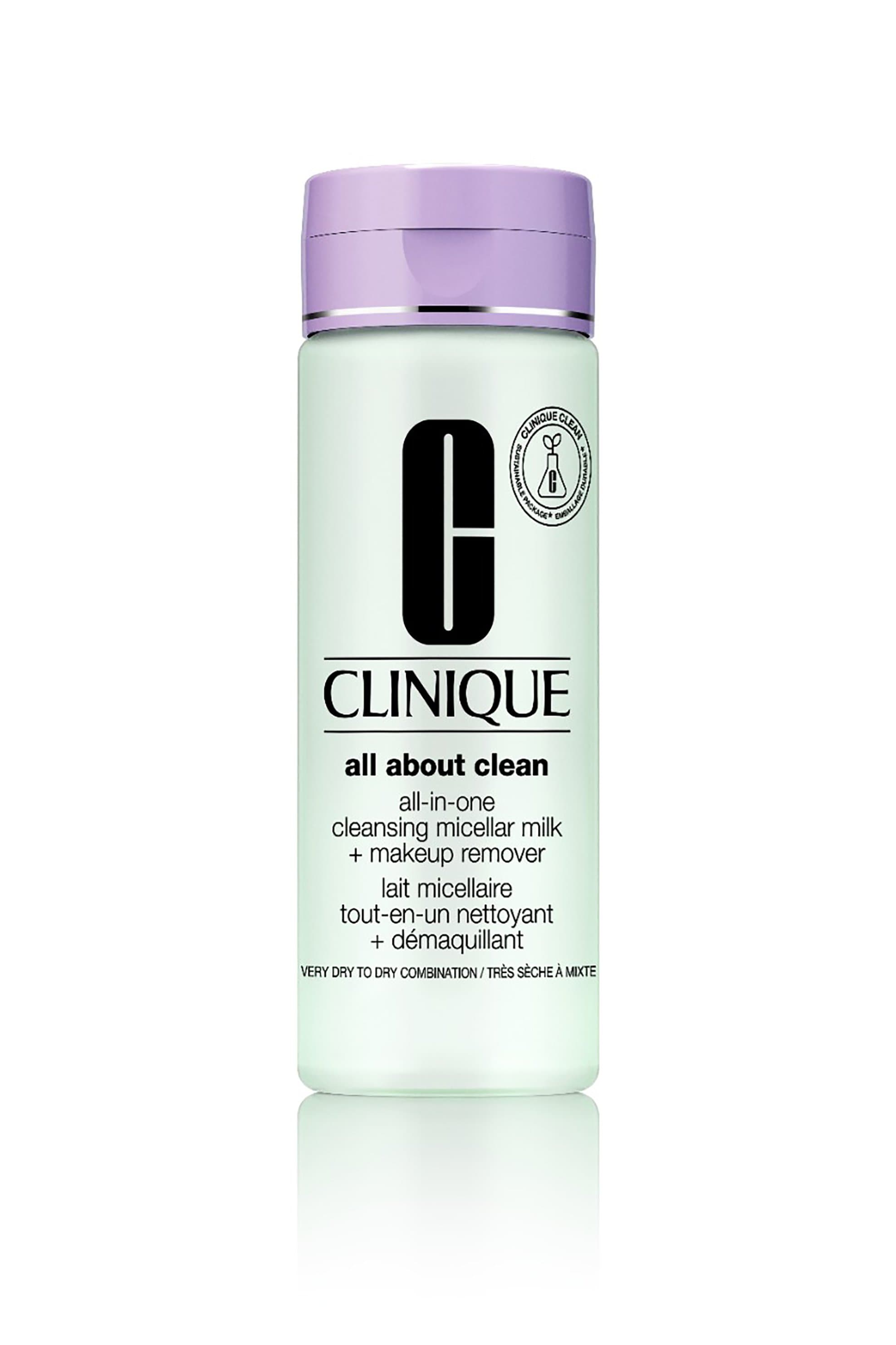 Clinique All-in-One Cleansing Micellar Milk + Makeup Remover <Skin Type 1 and 2> 200 ml