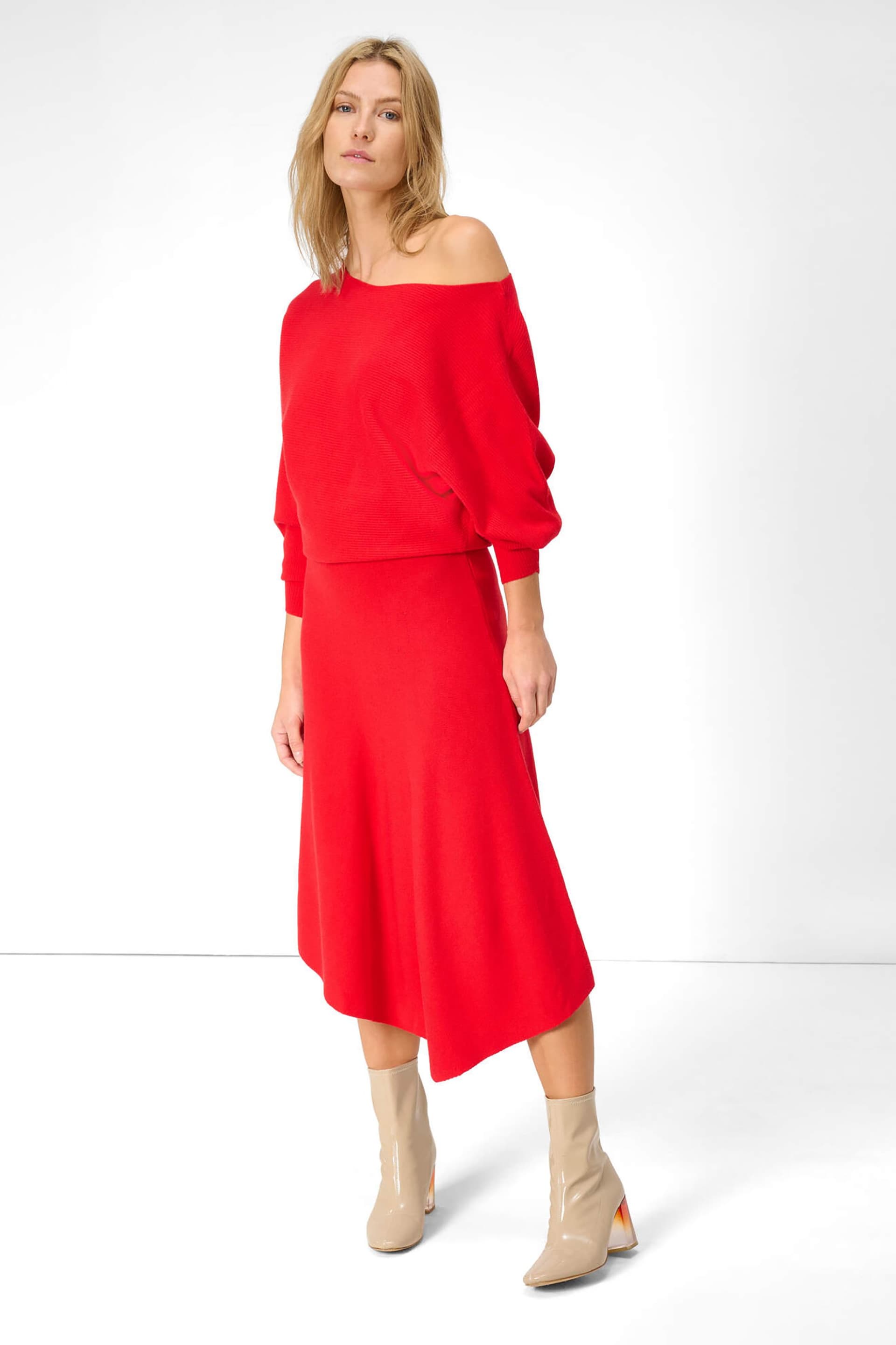 Orsay γυναικεία φούστα ασύμμετρη μονόχρωμη | S