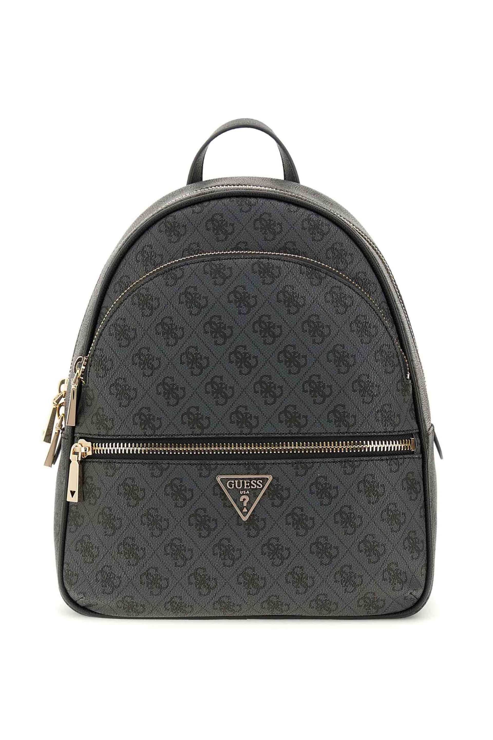 Guess γυναικείο σακίδιο πλάτης με all-over logo print "Manhattan II"