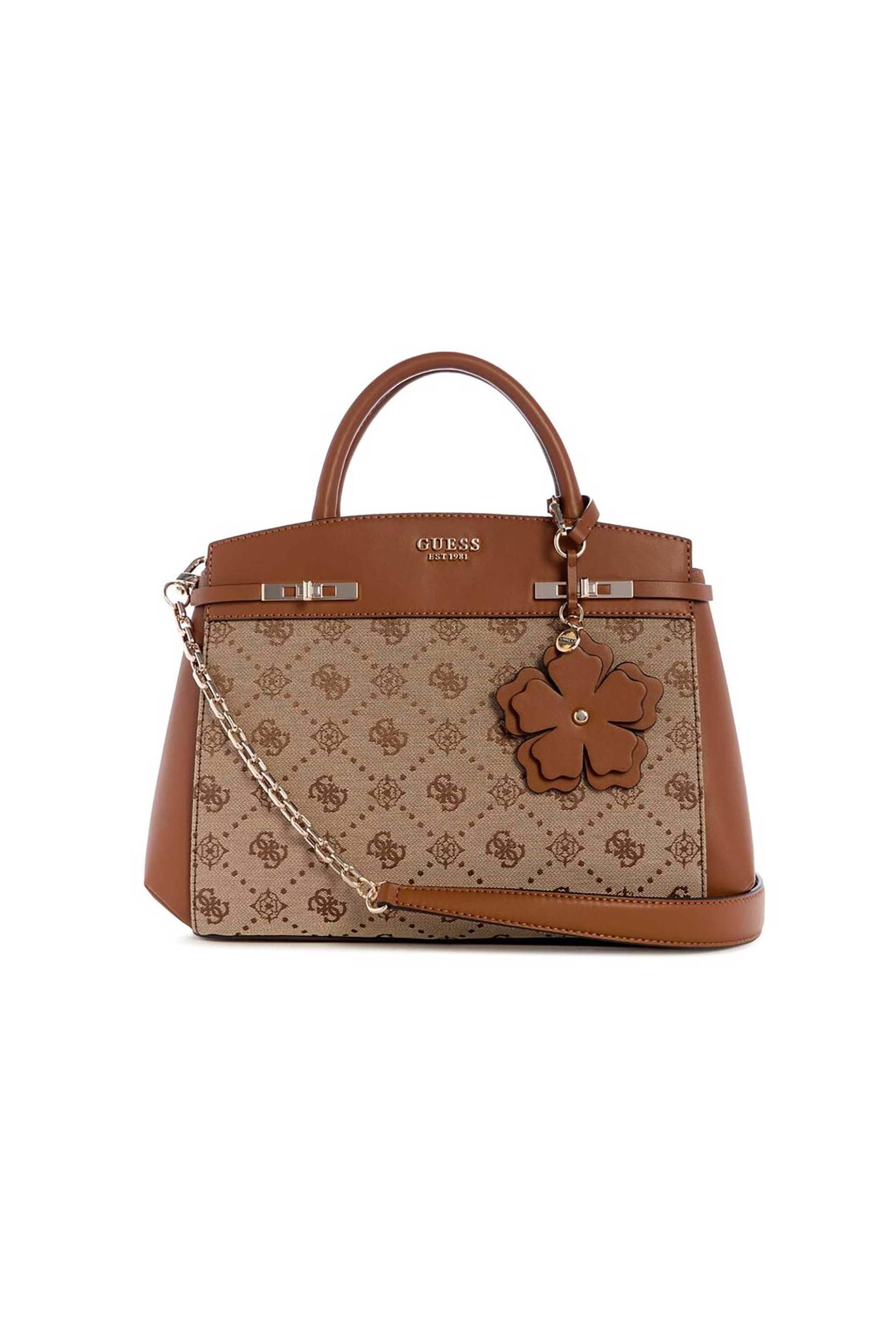 Guess γυναικεία τσάντα χειρός με all-over logo print "Melinda"