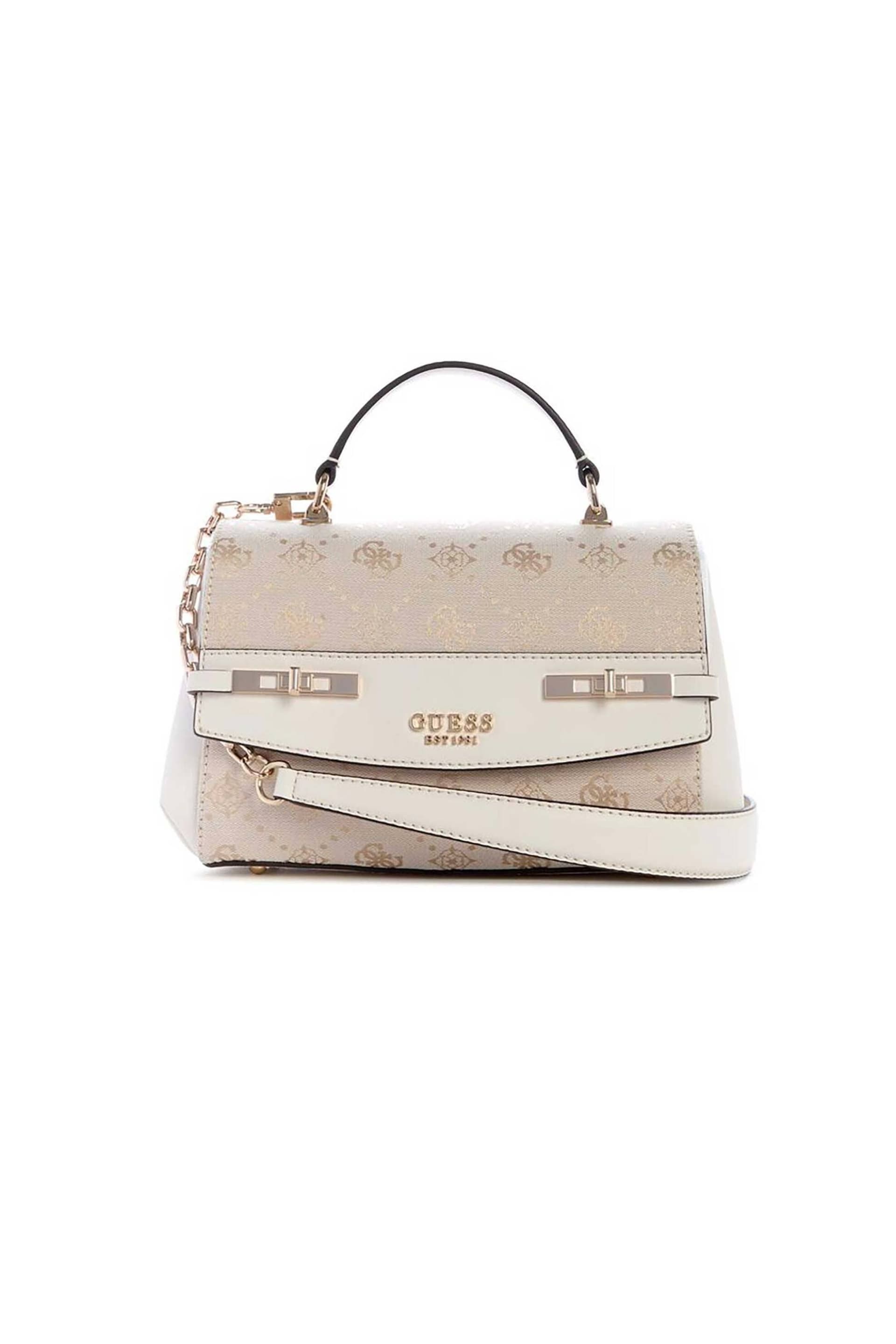 Guess γυναικεία τσάντα χειρός με all-over logo print "Melinda"