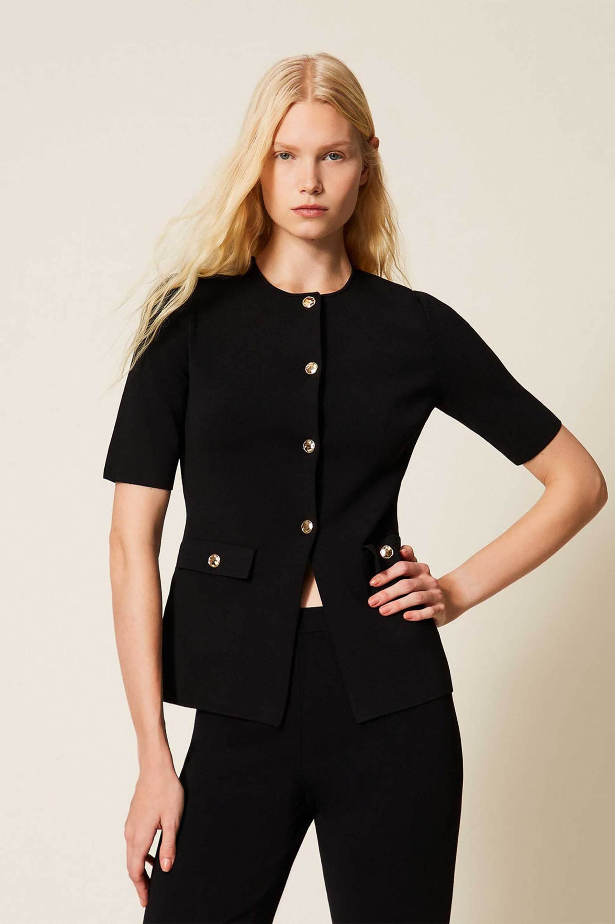 Twinset γυναικεία πλεκτή ζακέτα