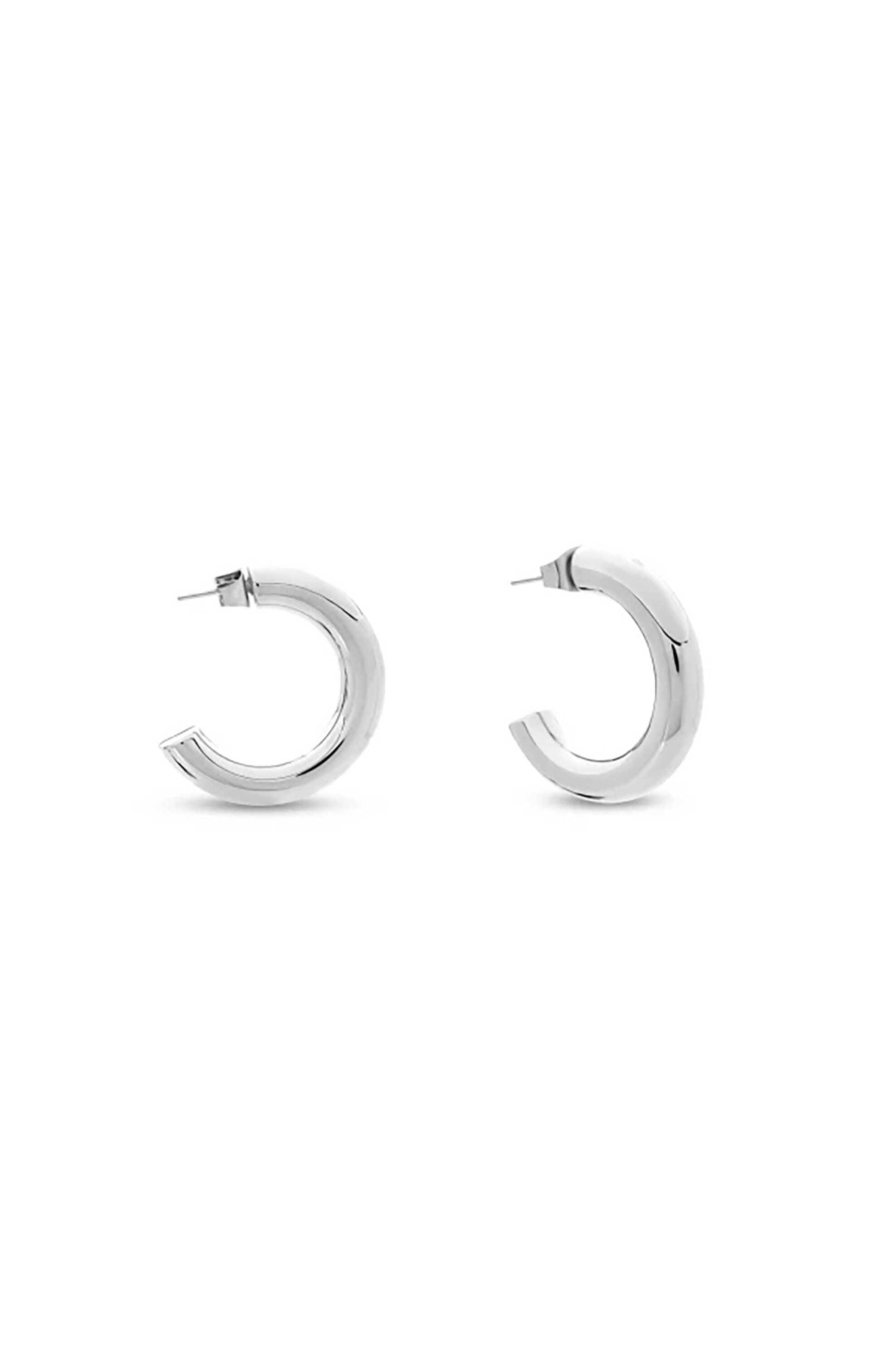 Folli Follie γυναικεία σκουλαρίκια κρίκοι σε στρογγυλό σχήμα "Hoops!"