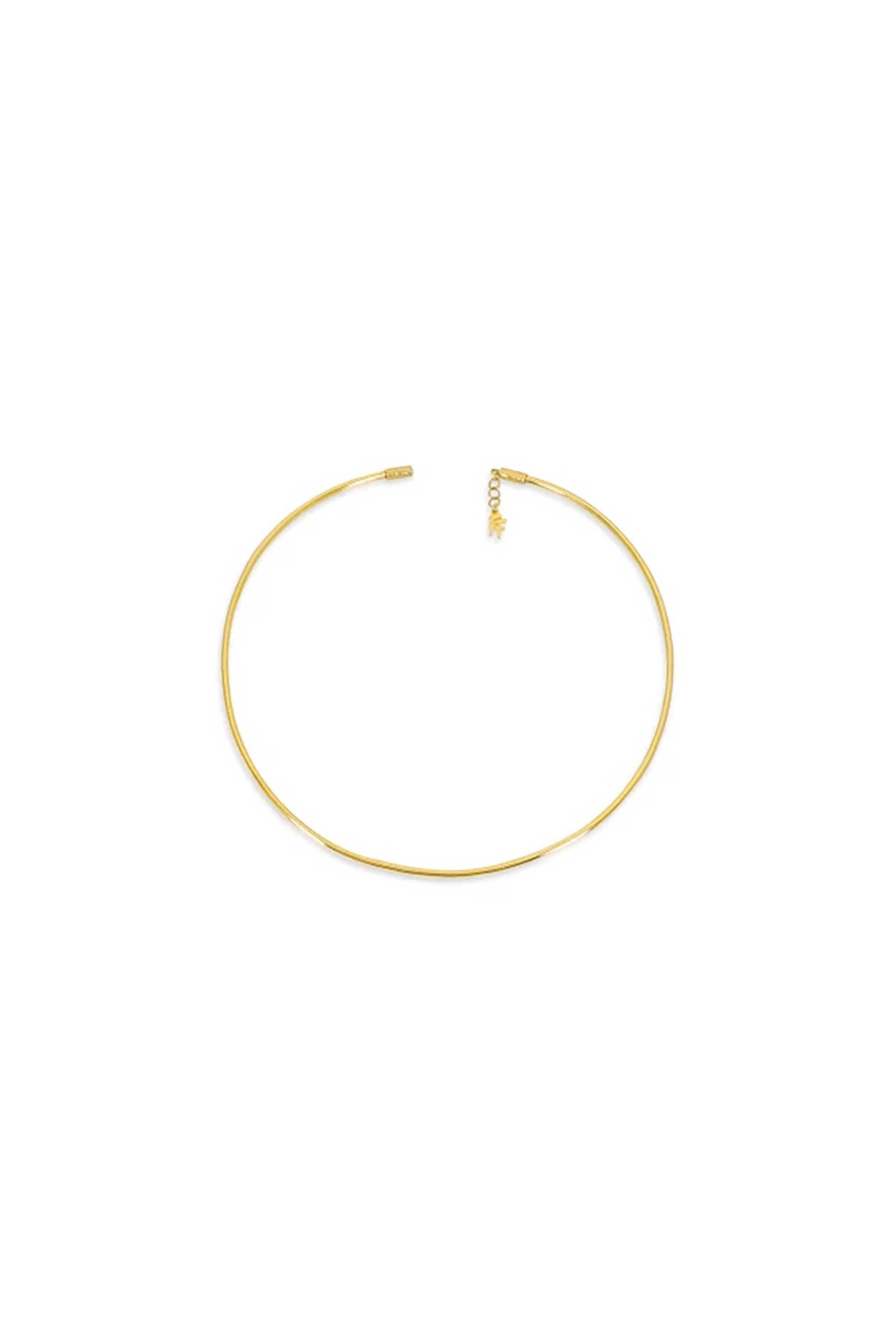 Folli Follie γυναικείο επίχρυσο σταθερό κολιέ "Anima Olea"