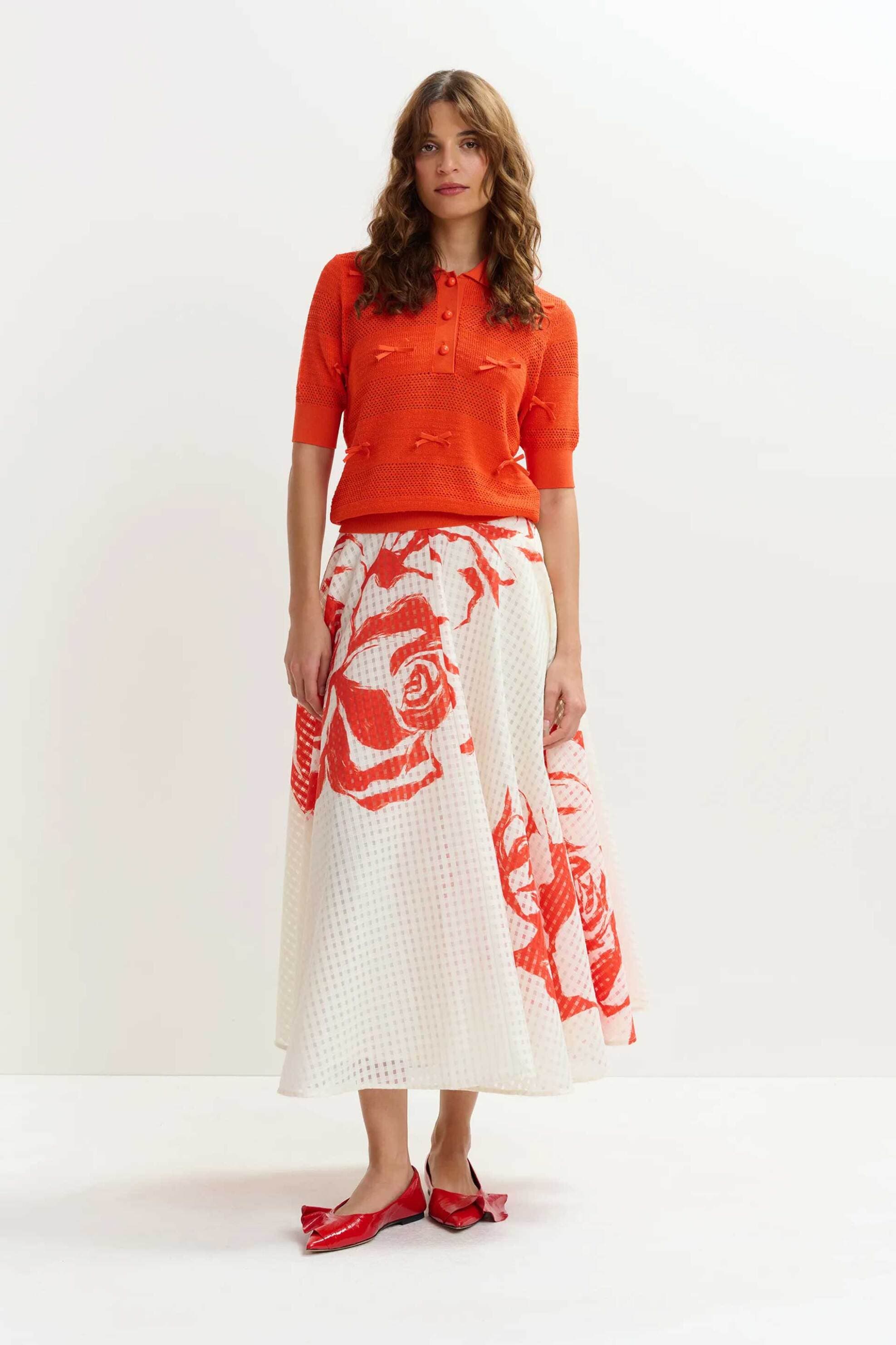 Essentiel Antwerp γυναικεία φούστα με floral print "Jango"
