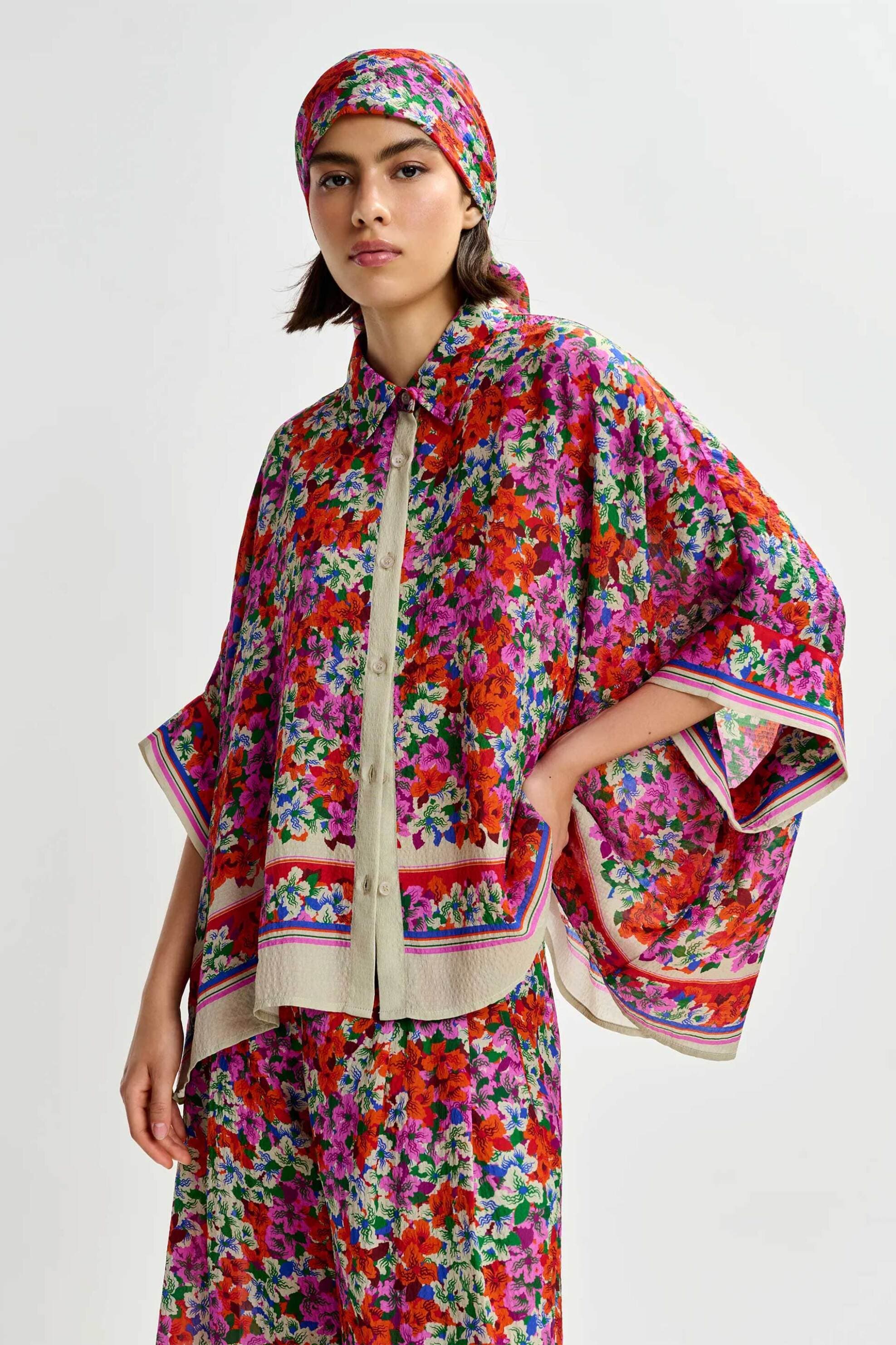 Essentiel Antwerp γυναικείο πουκάμισο με floral "Jirt" | ONE SIZE