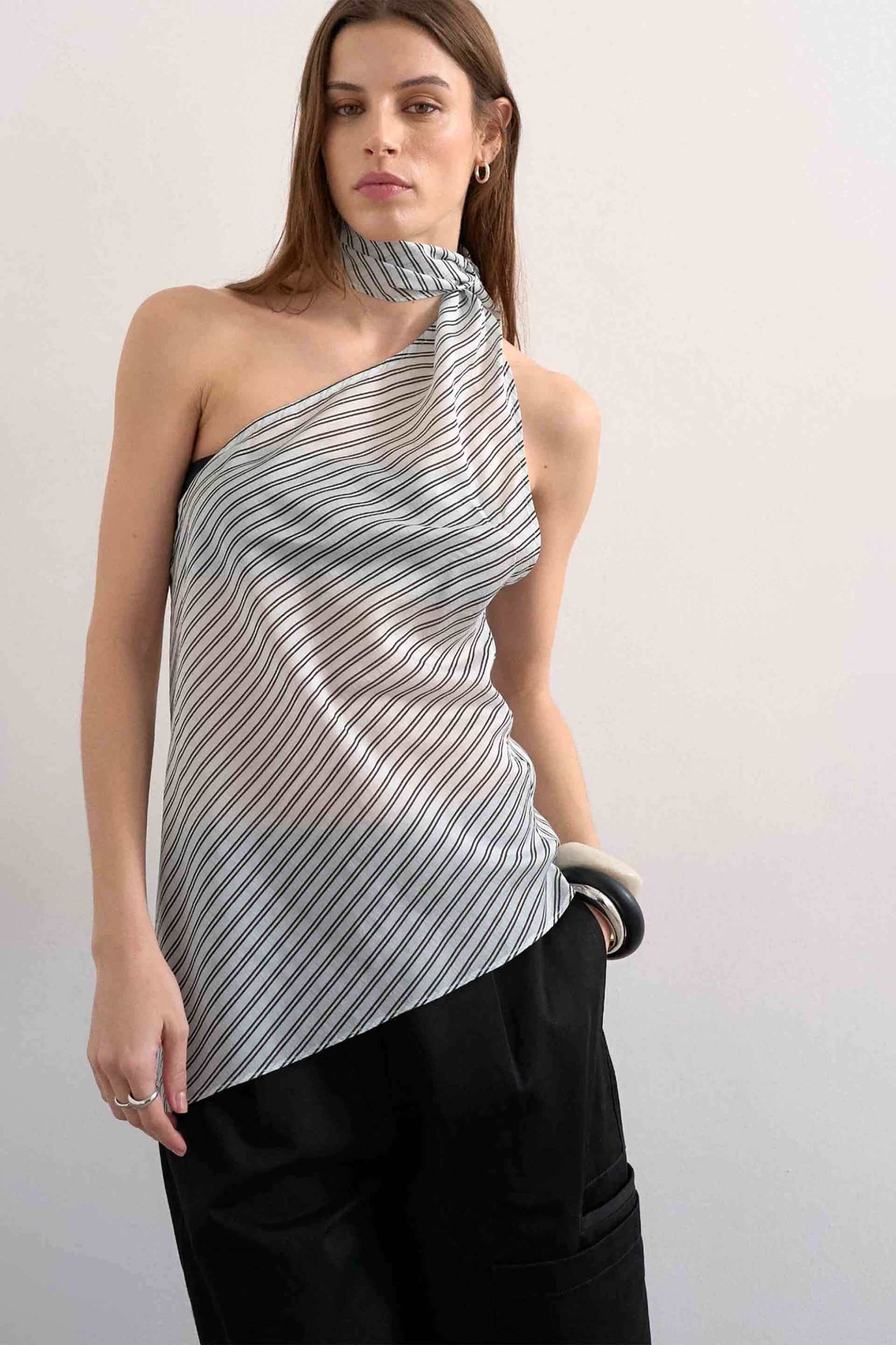 Topshop γυναικεία μπλούζα με ριγέ σχέδιο "Hanny"