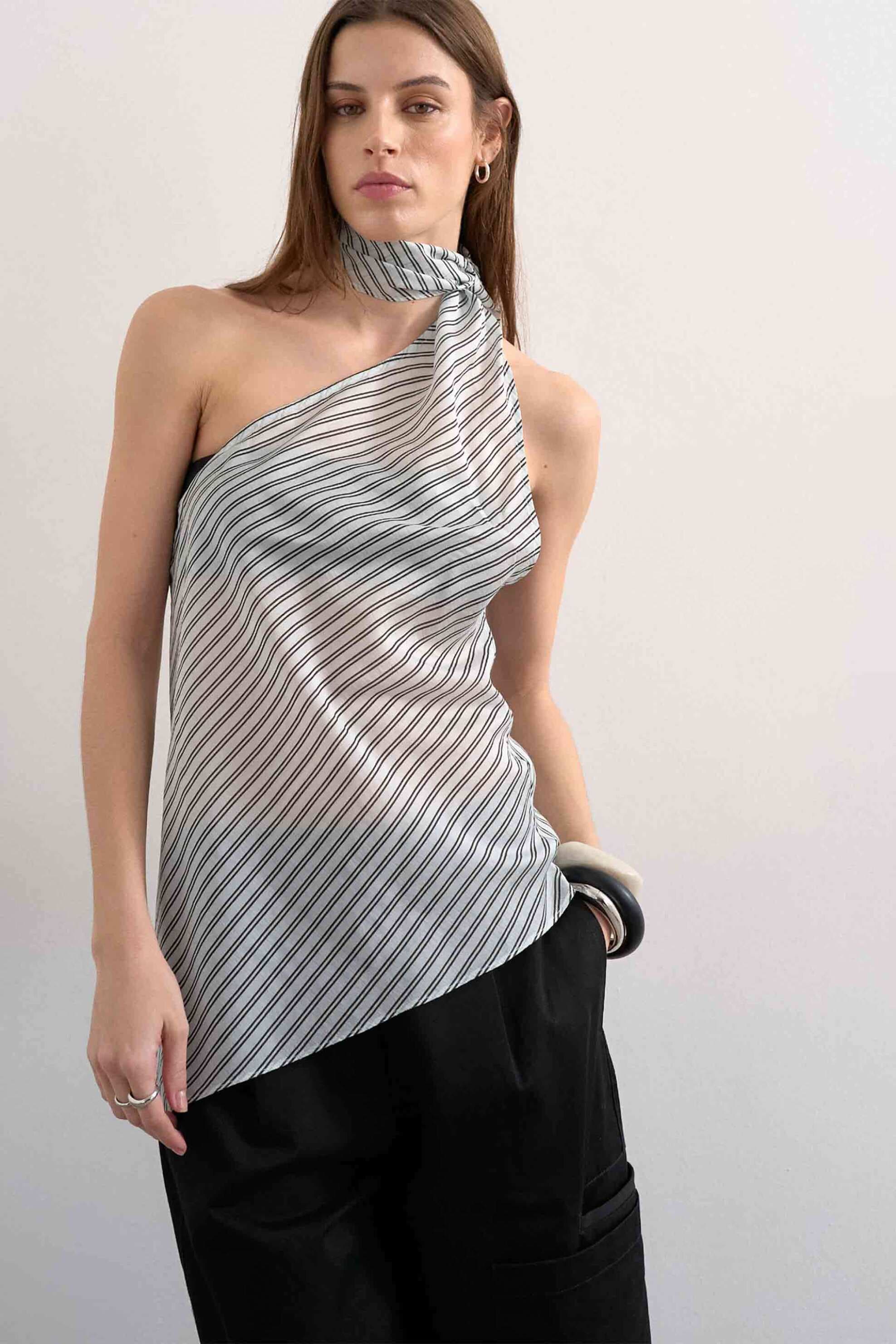 Topshop γυναικεία μπλούζα με ριγέ σχέδιο "Hanny"