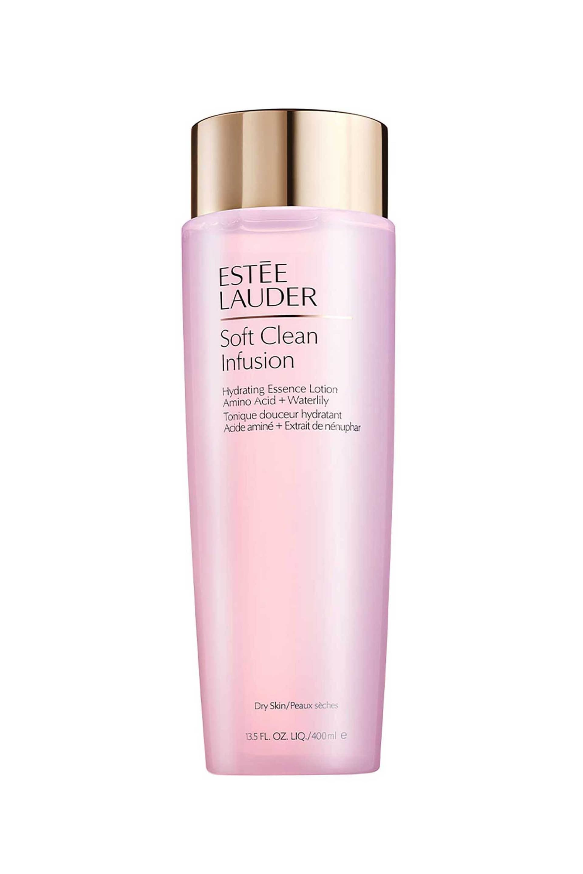Estée Lauder Soft Clean Infusion Hydrating Essence Lotion with Amino Acid + Waterlily 400 ml