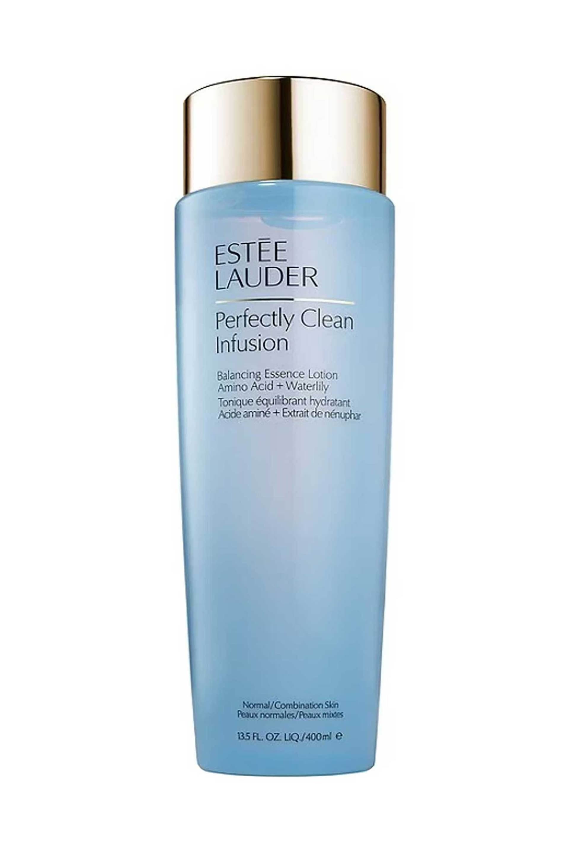 Estée Lauder Perfectly Clean Infusion Balancing Essence Lotion with Amino Acid + Waterlily 400 ml