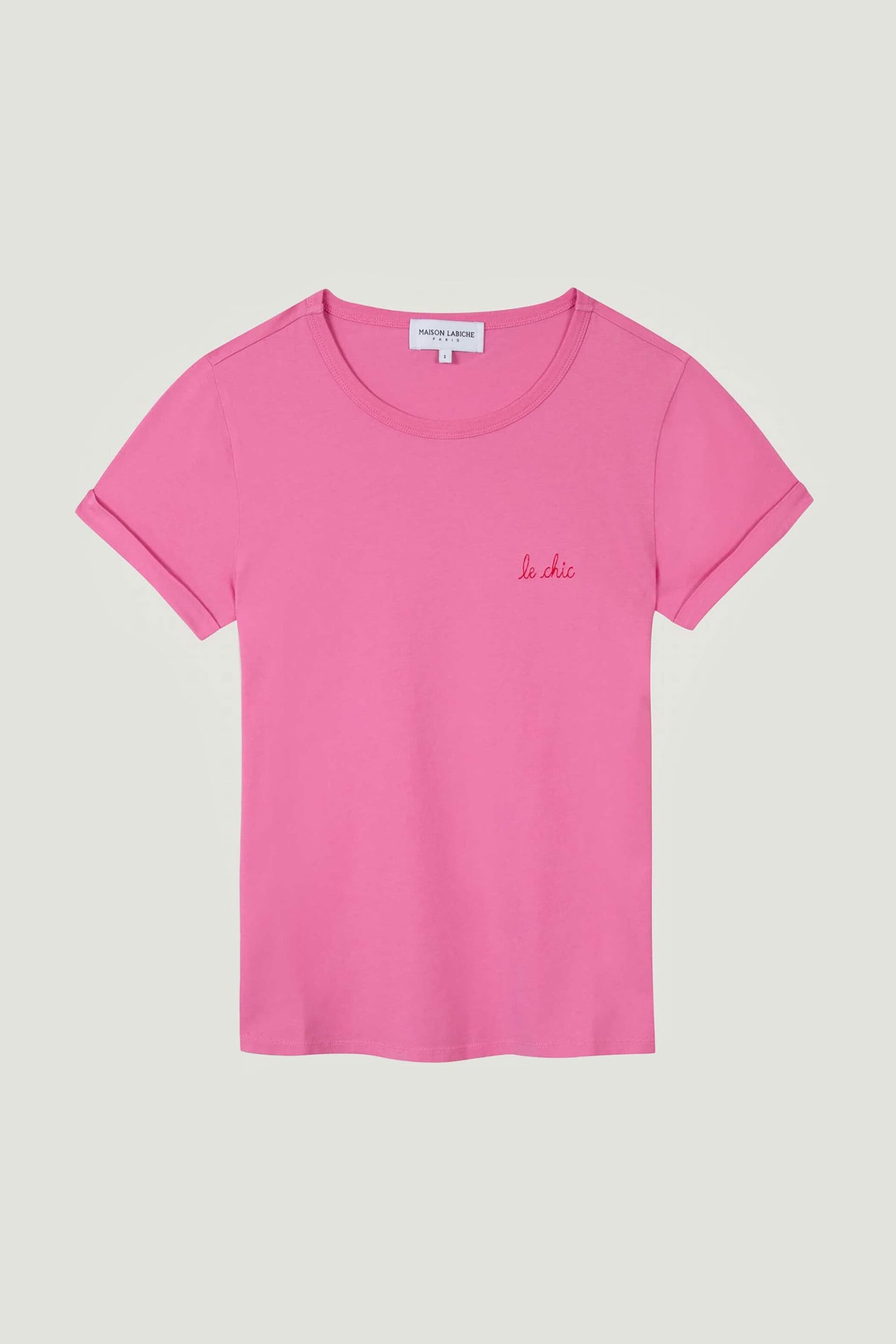 Maison Labiche γυναικείο T-shirt μονόχρωμο Slim Fit "Le Chic Poitou" | M