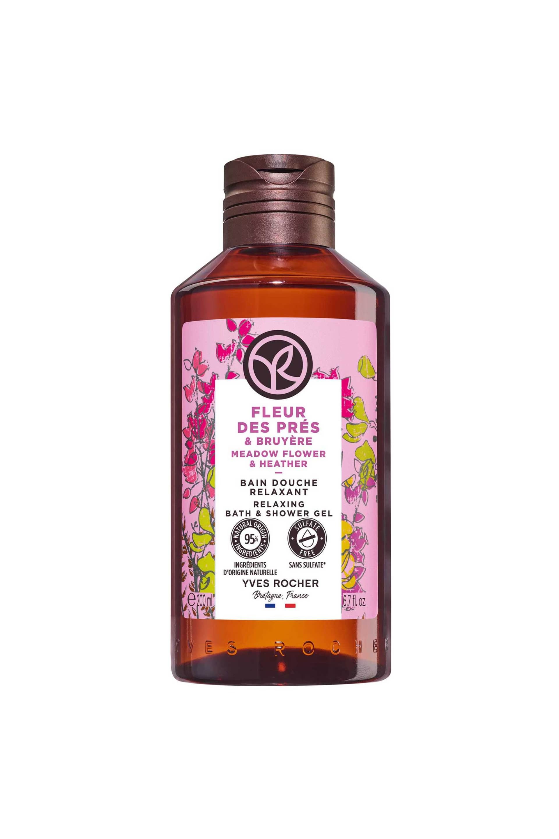 Yves Rocher Meadow Flower & Heather Shower Gel | 200ml