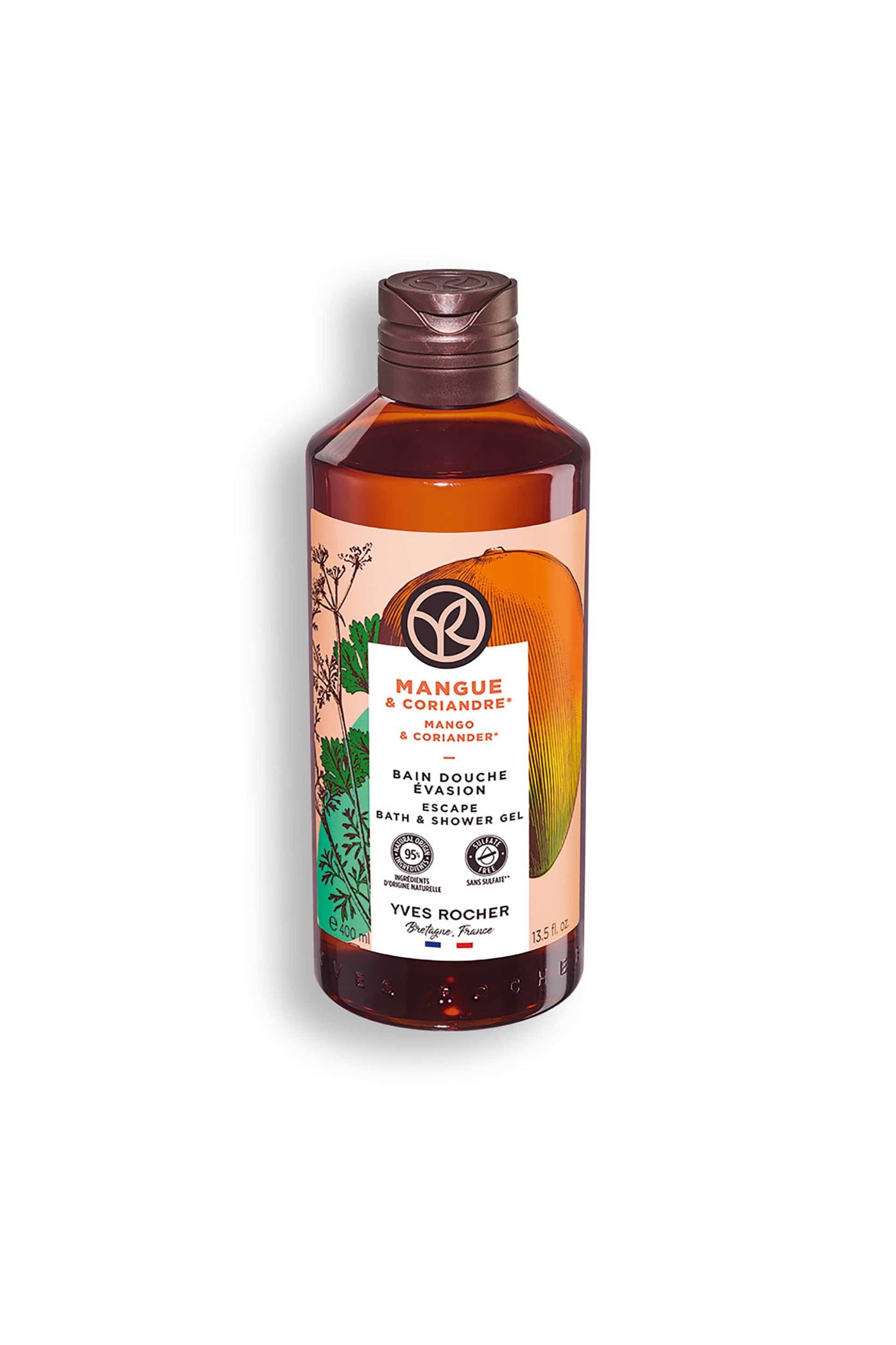 Yves Rocher Mango & Coriander Escape Bath & Shower Gel 400 ml