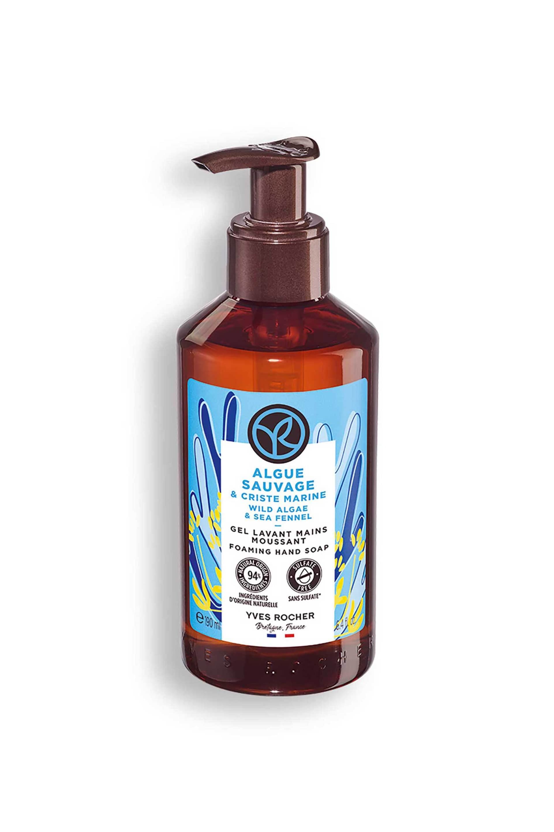 Yves Rocher Wild Algae & Sea Fennel Foaming Hand Soap 190 ml
