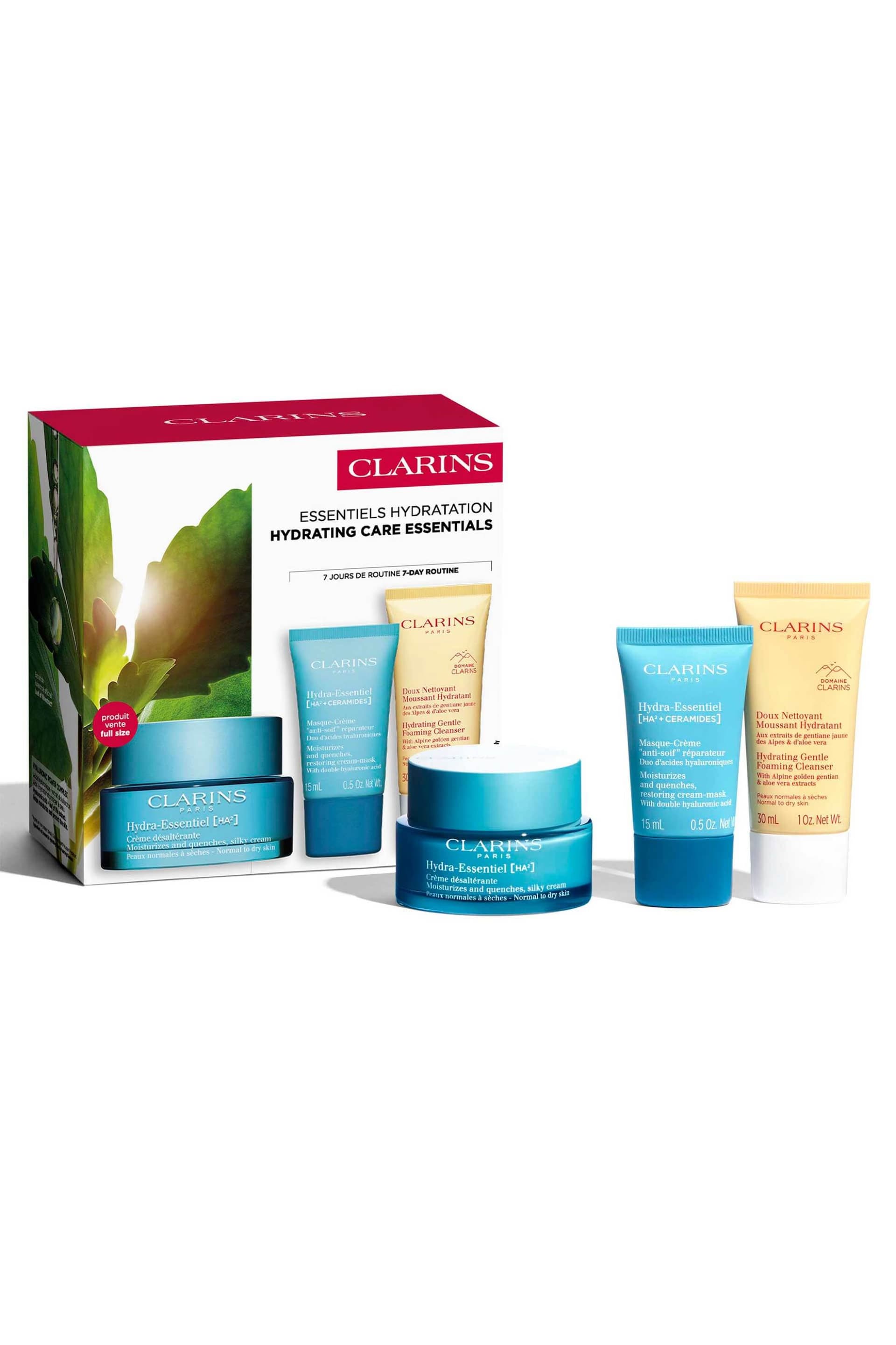 Clarins My Face Moisture Routine
