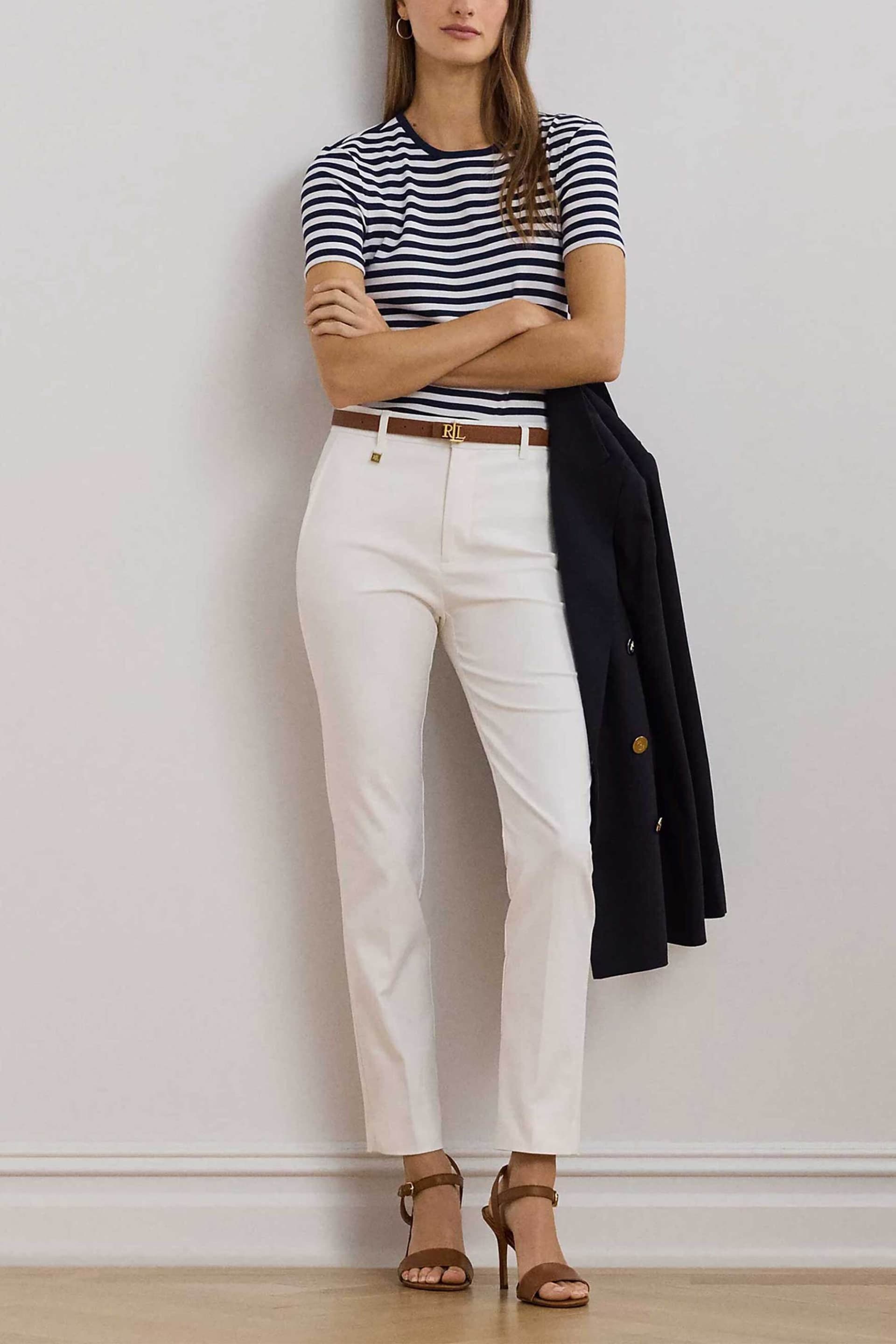 Lauren Ralph Lauren γυναικείο chino παντελόνι μονόχρωμο Skinny Fit | 38