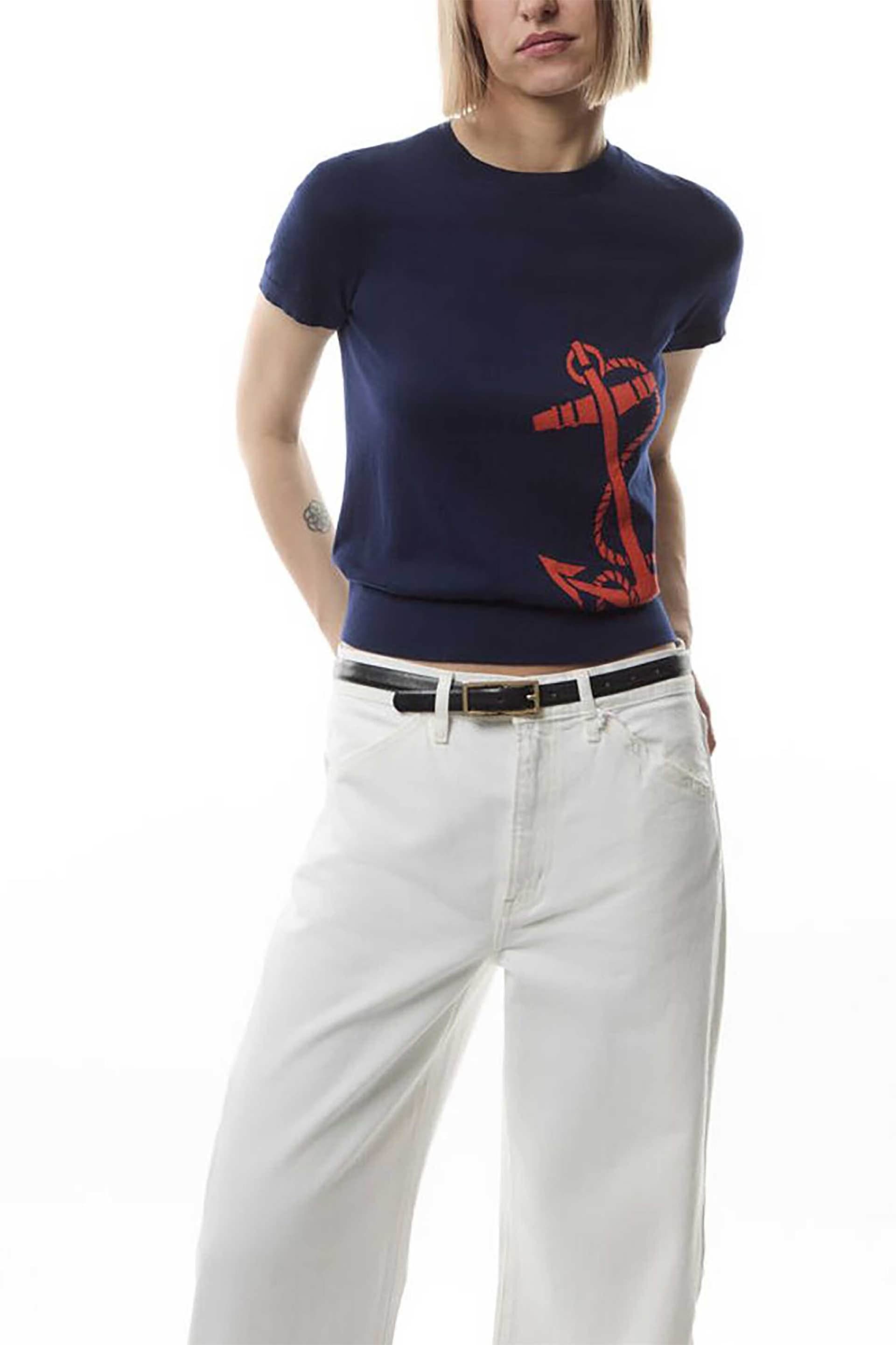 Lauren Ralph Lauren γυναικεία μπλούζα πλεκτή με σχέδιο | M